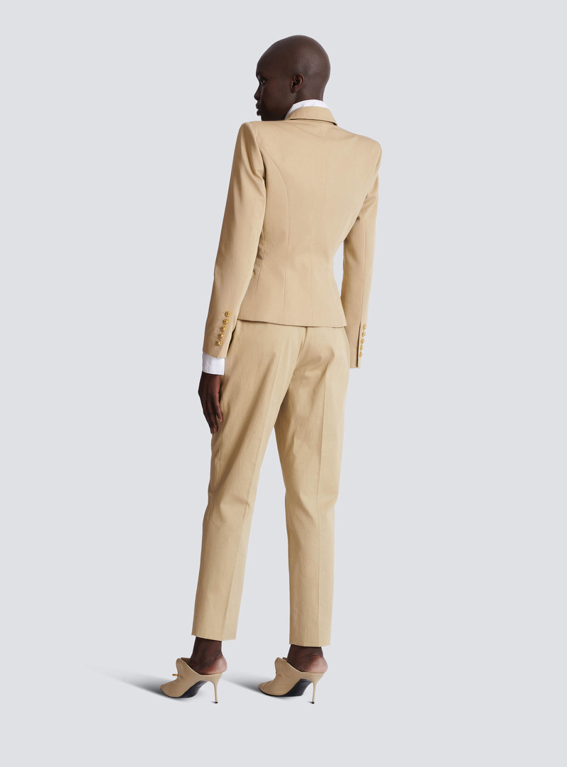 Gabardine 6-Button Jacket 4
