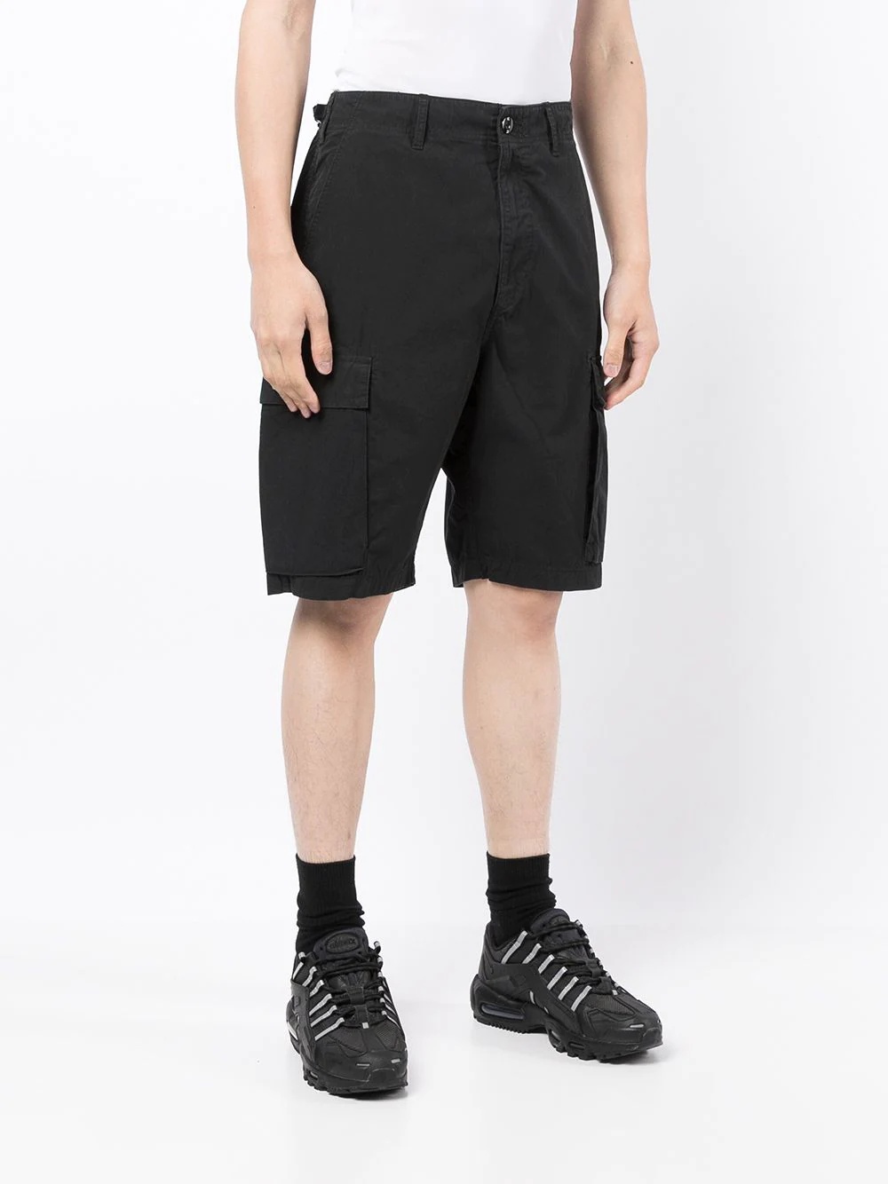 knee-length cargo shorts - 3