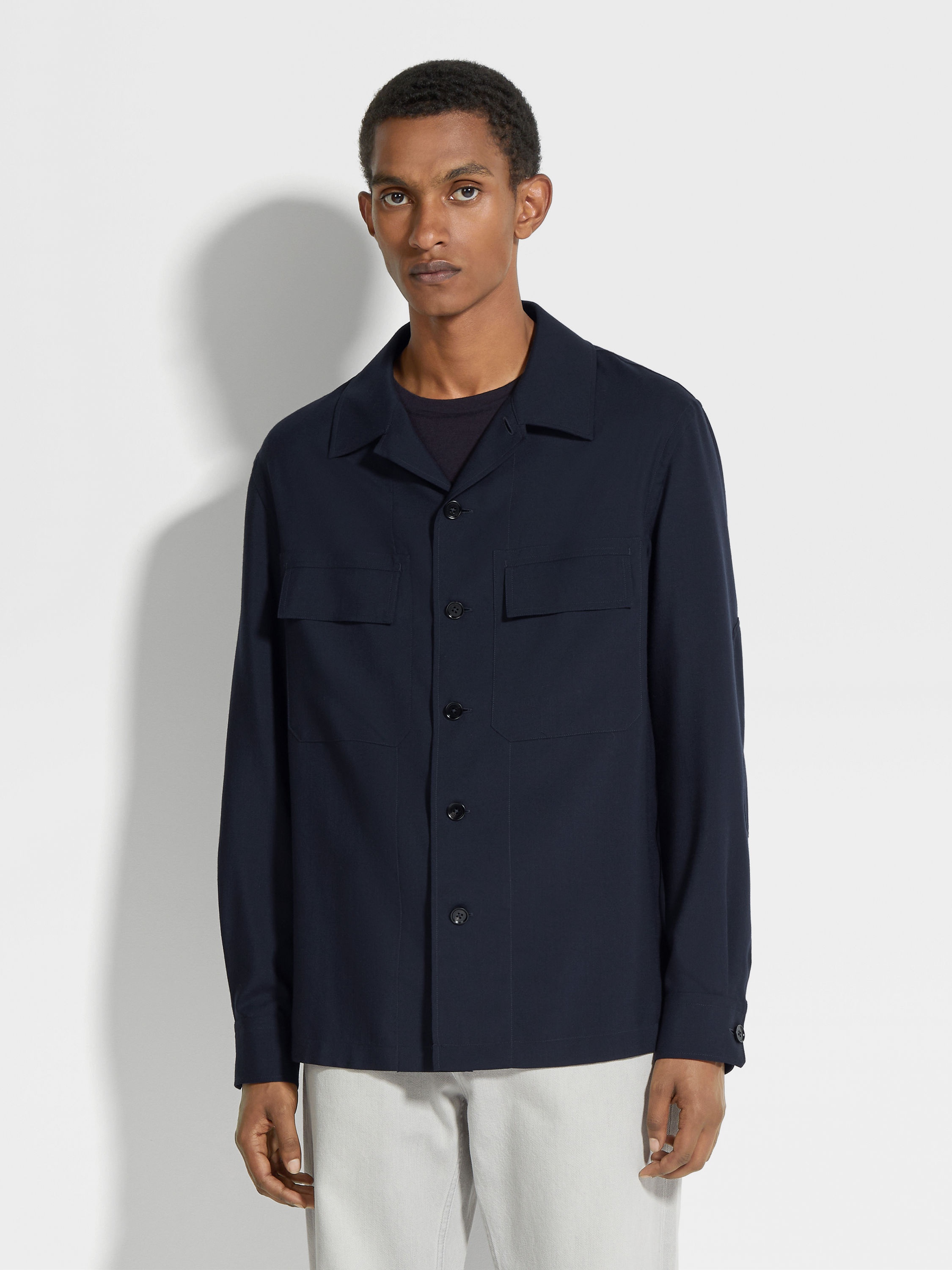 CASHMERE OVERSHIRT - 4