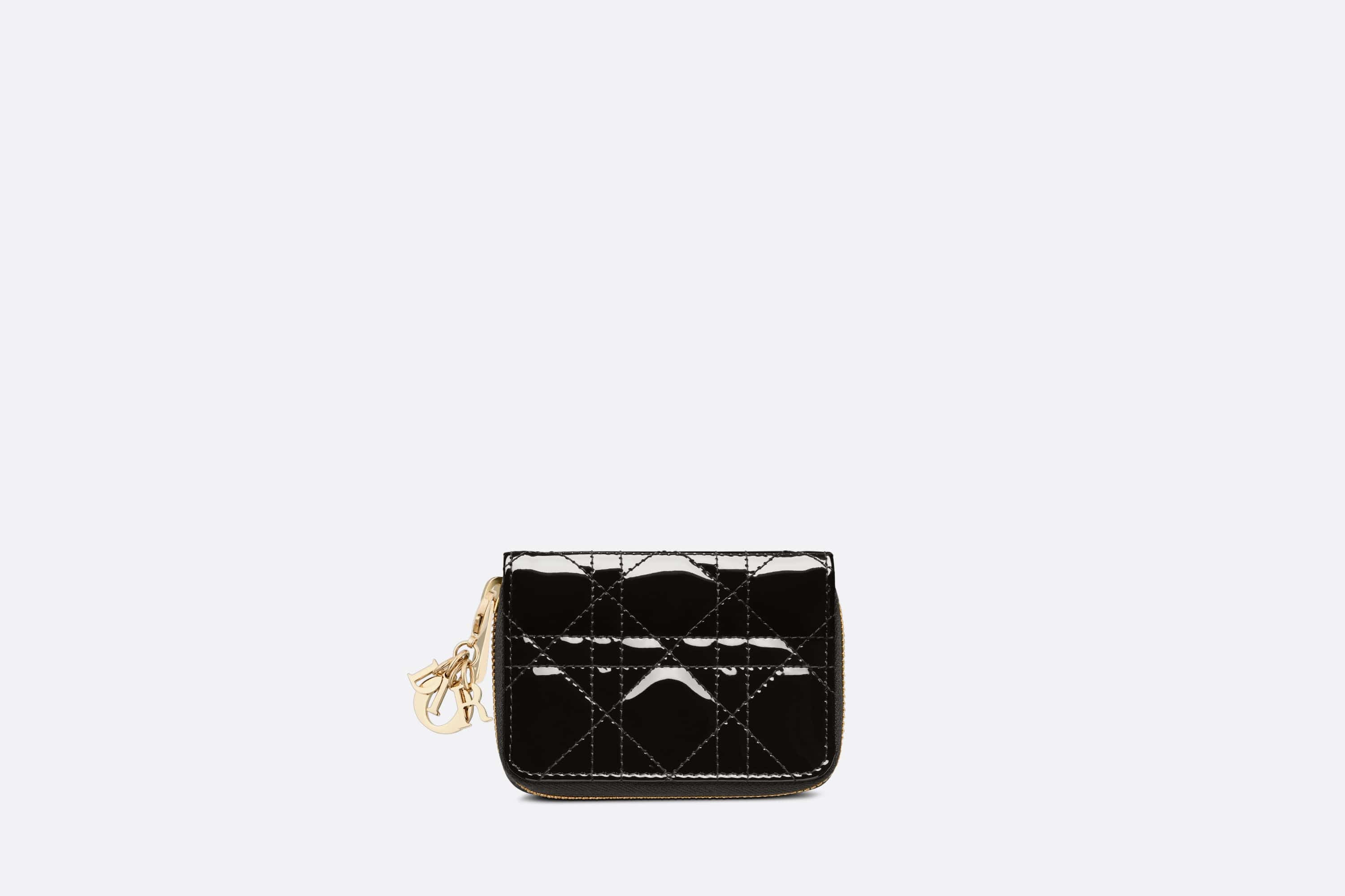 Small Lady Dior Voyageur Coin Purse - 1