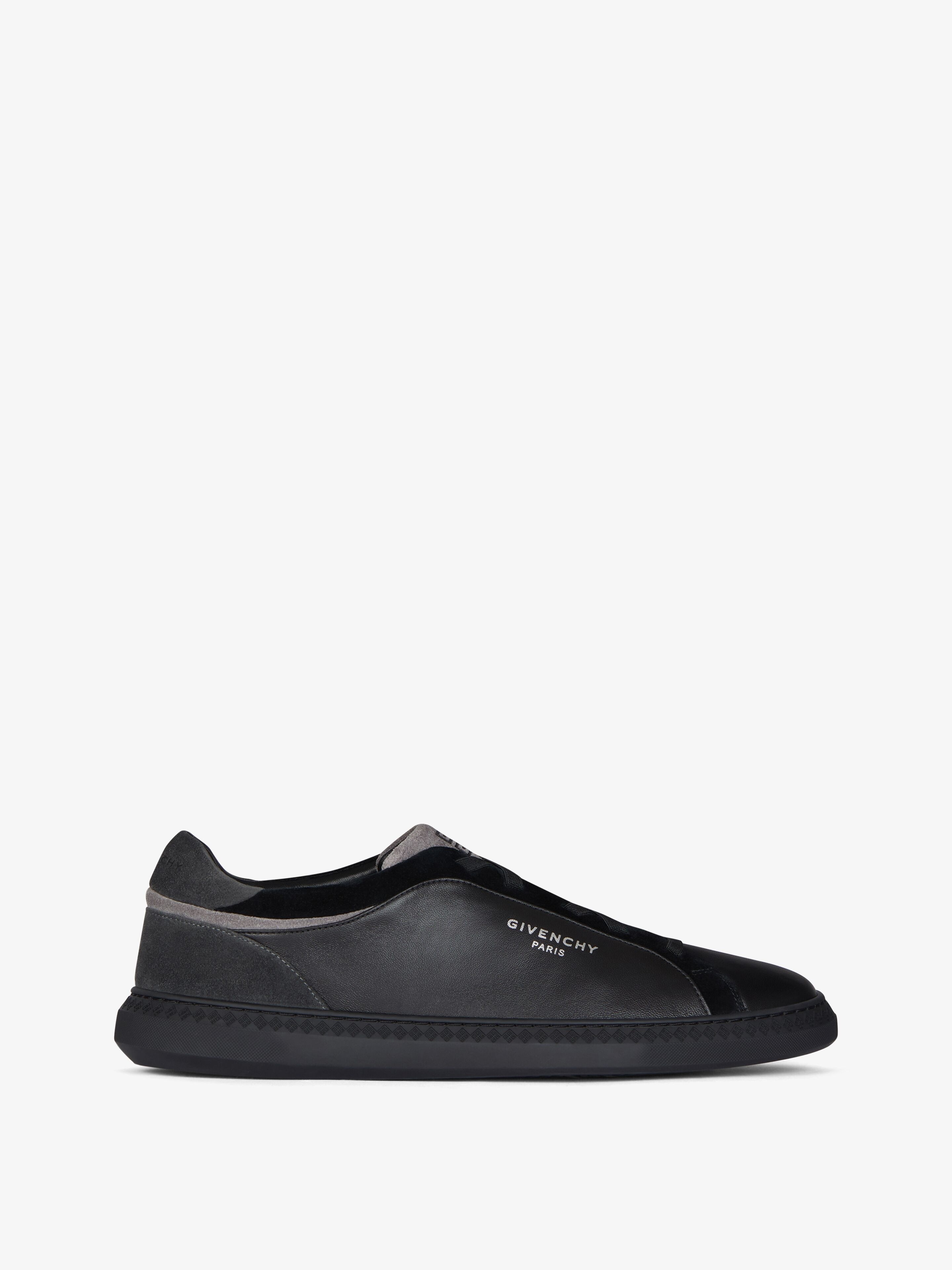 G SET SNEAKERS IN LEATHER AND SUEDE - 1