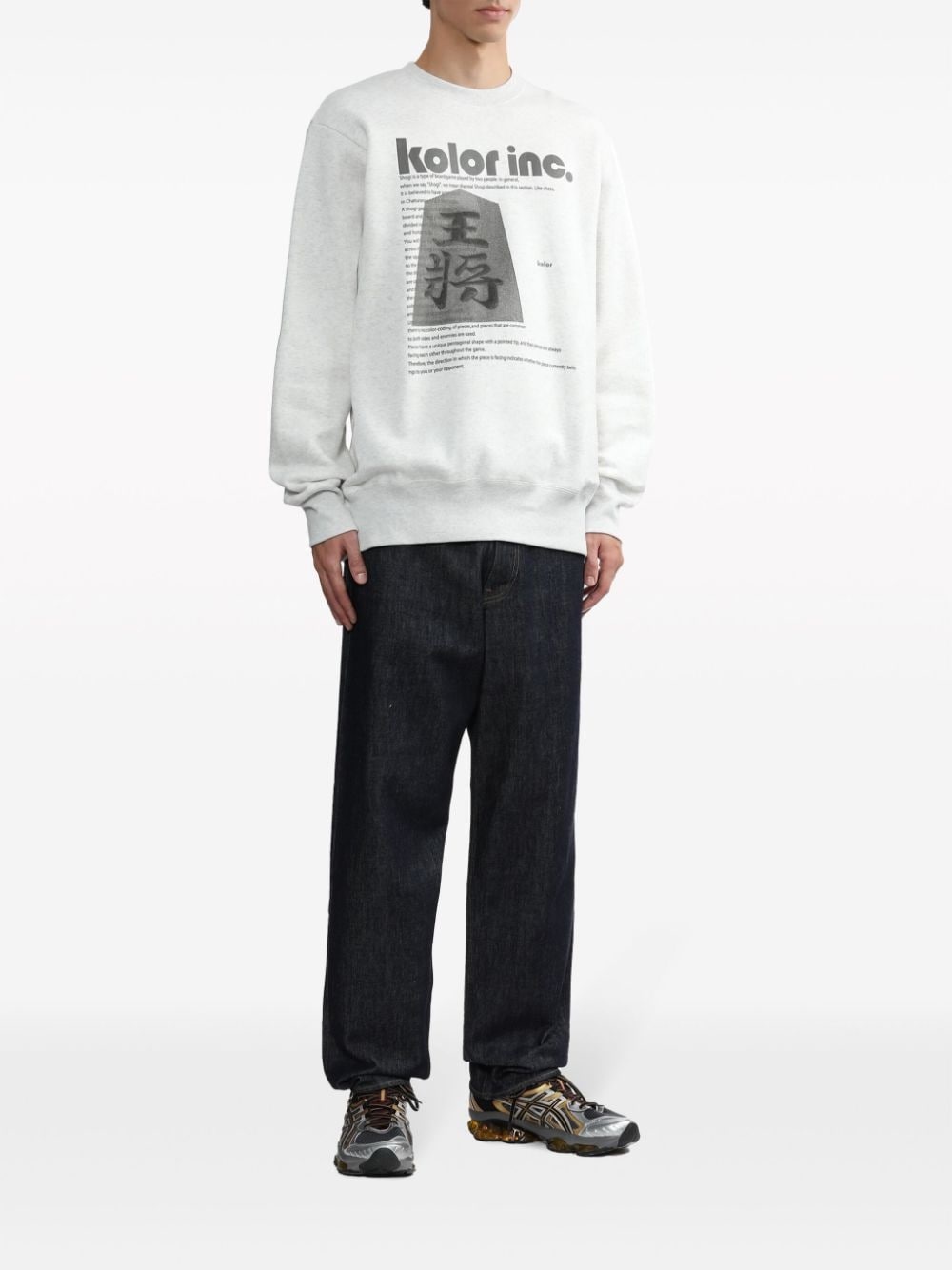graphic-print cotton sweatshirt - 2