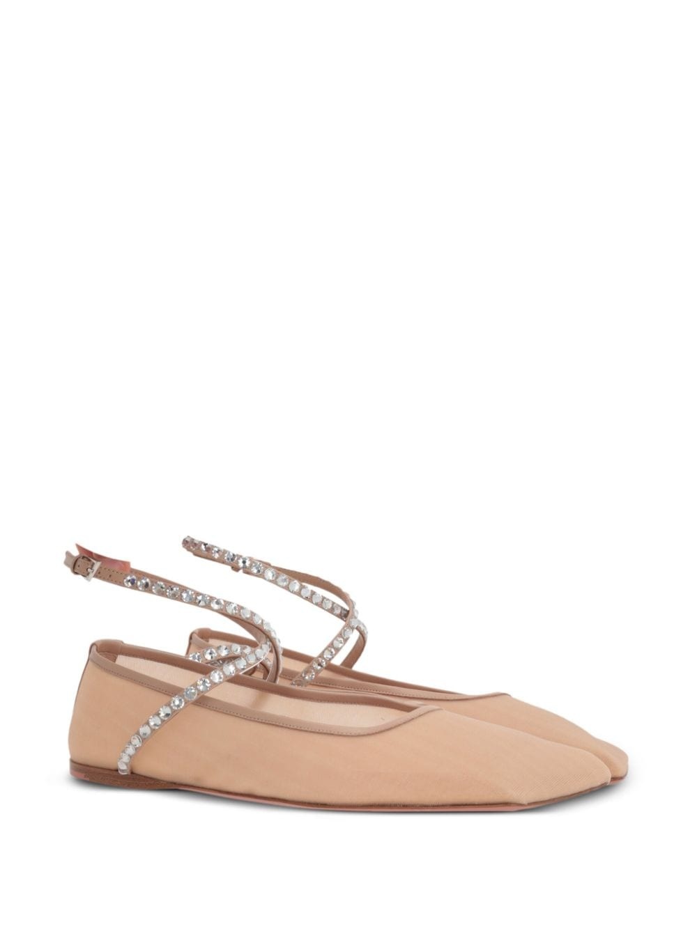 Ane crystal-embellished ballerina shoes - 2