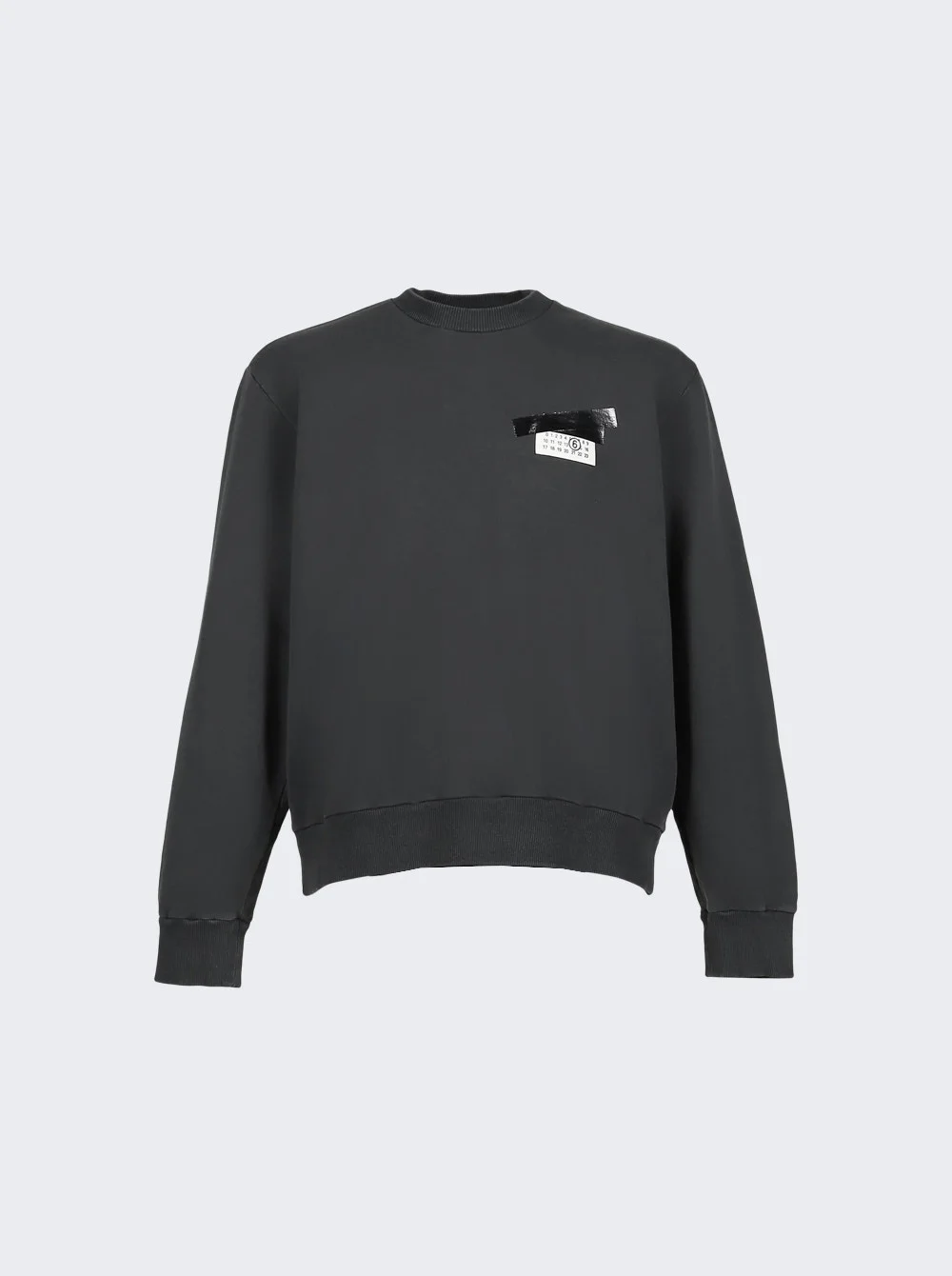 Sweatshirt Washed Black - 1