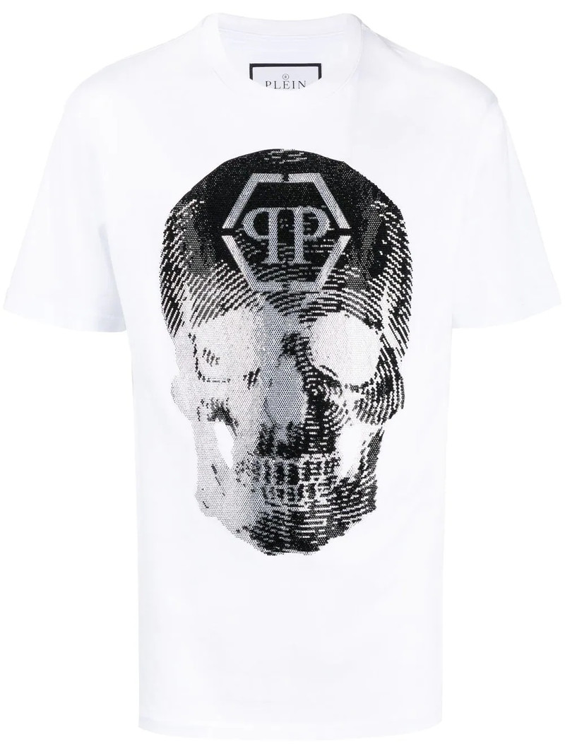 SS skull print T-shirt 1