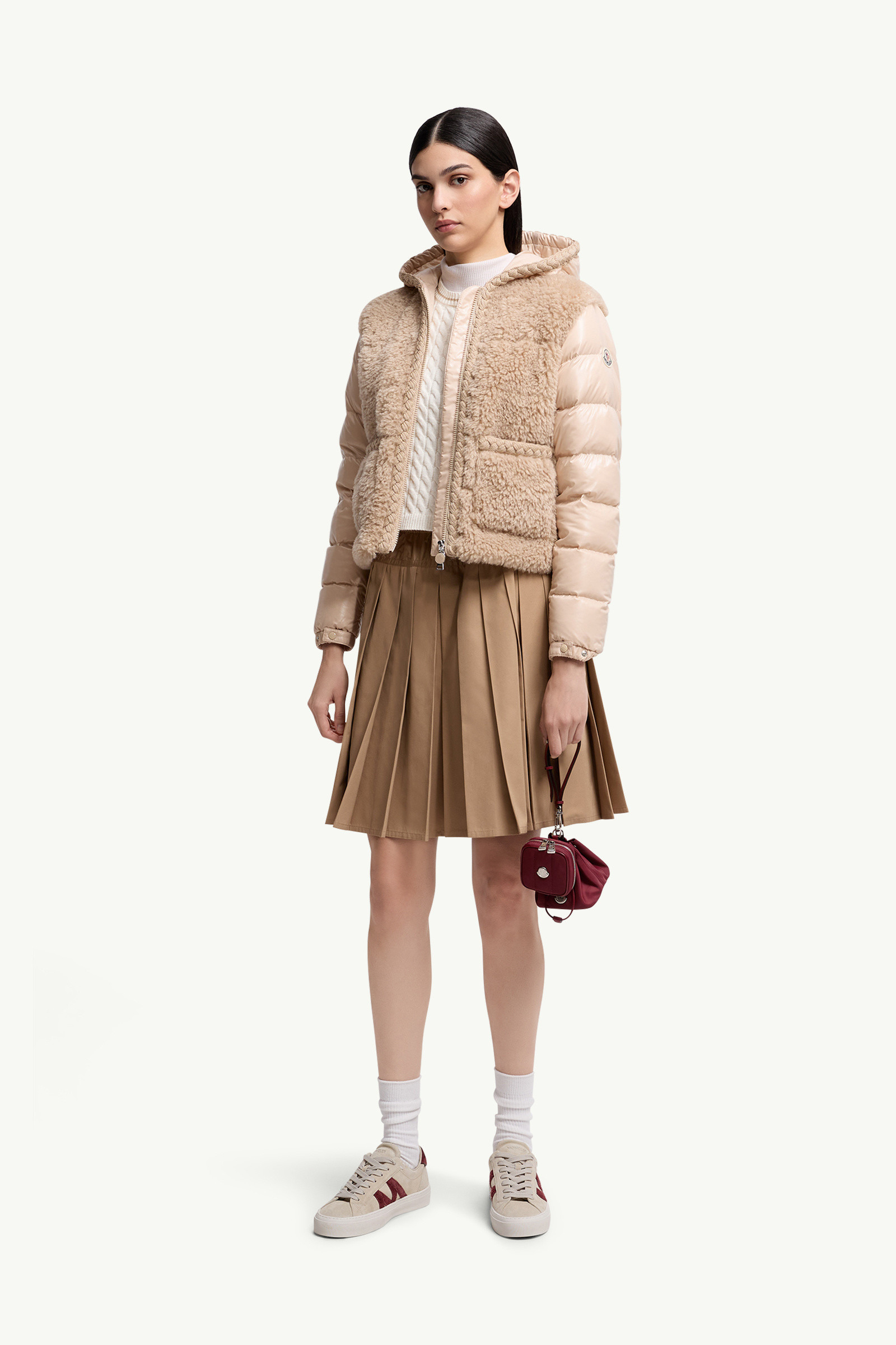 Plantay Hooded Teddy Short Down Jacket - 2