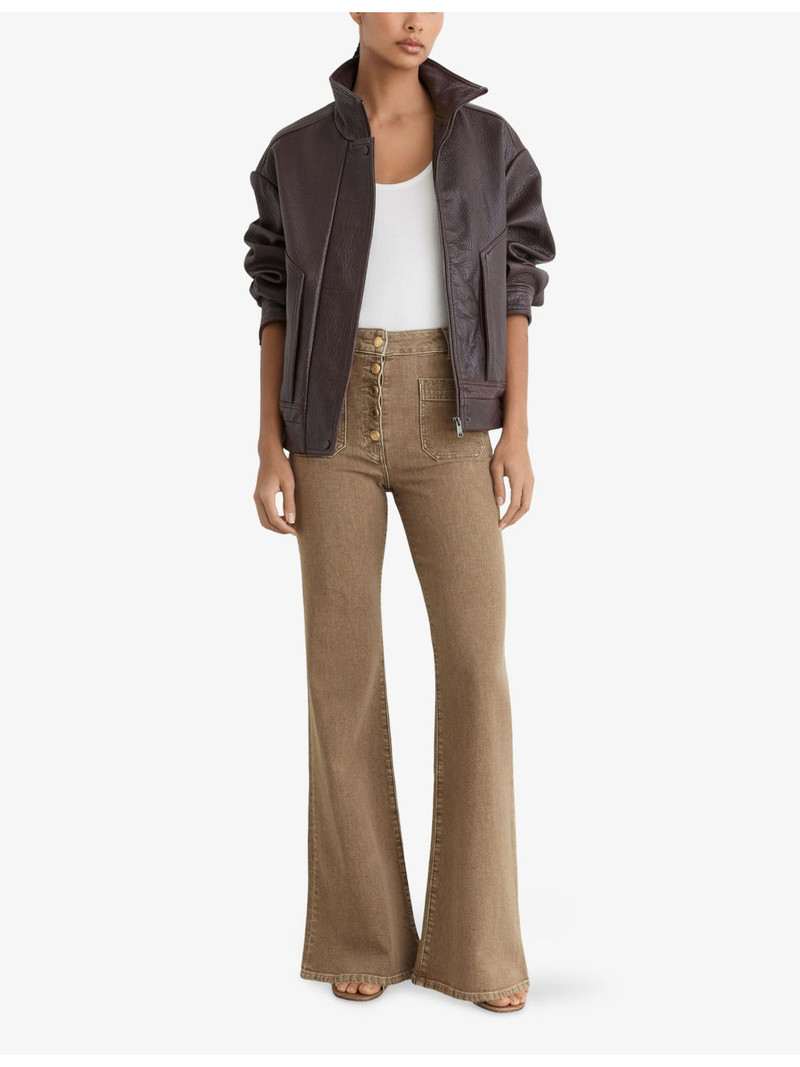 REISS Cali Flared Denim Jeans outlook
