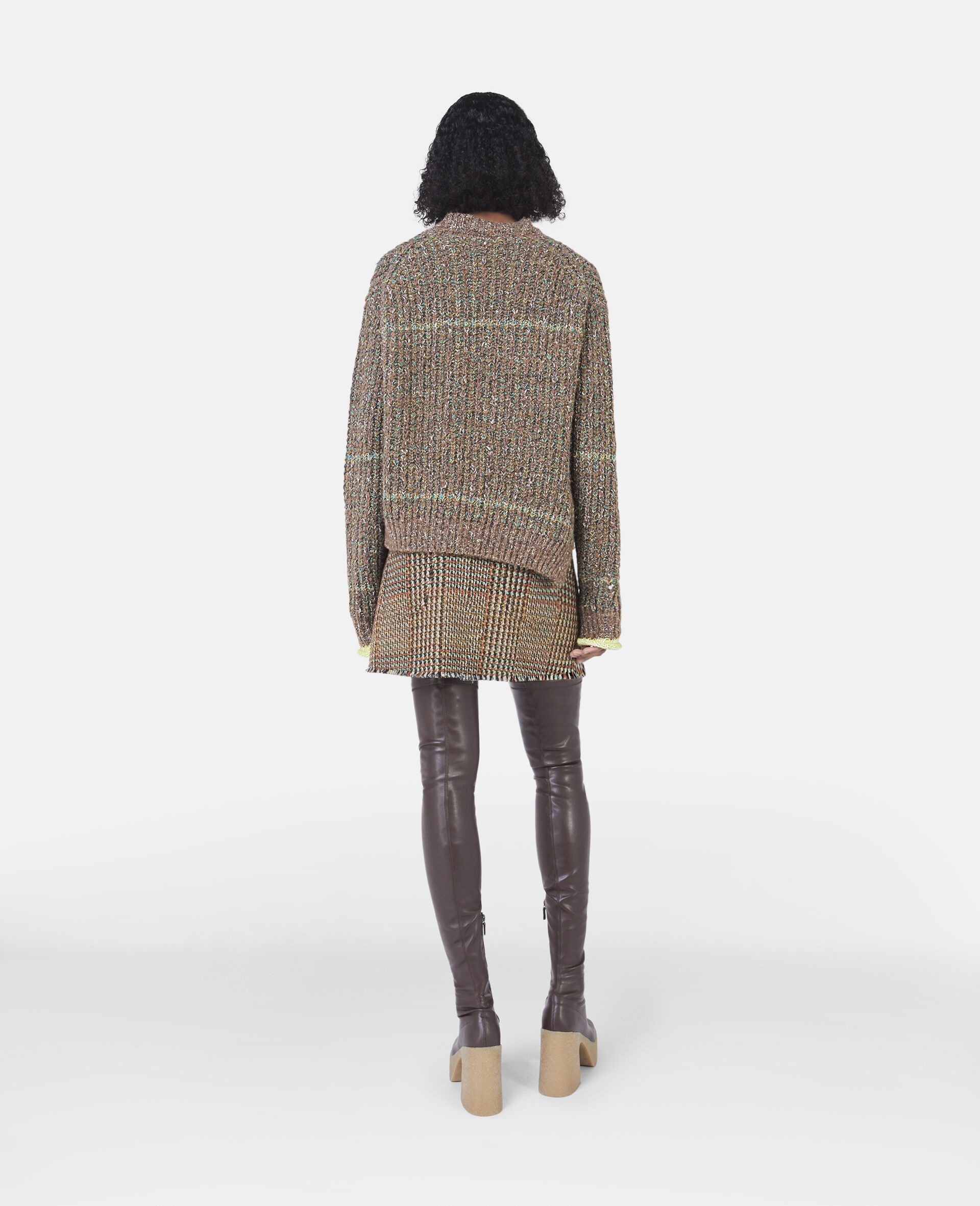 Tweed Knit Jumper - 3