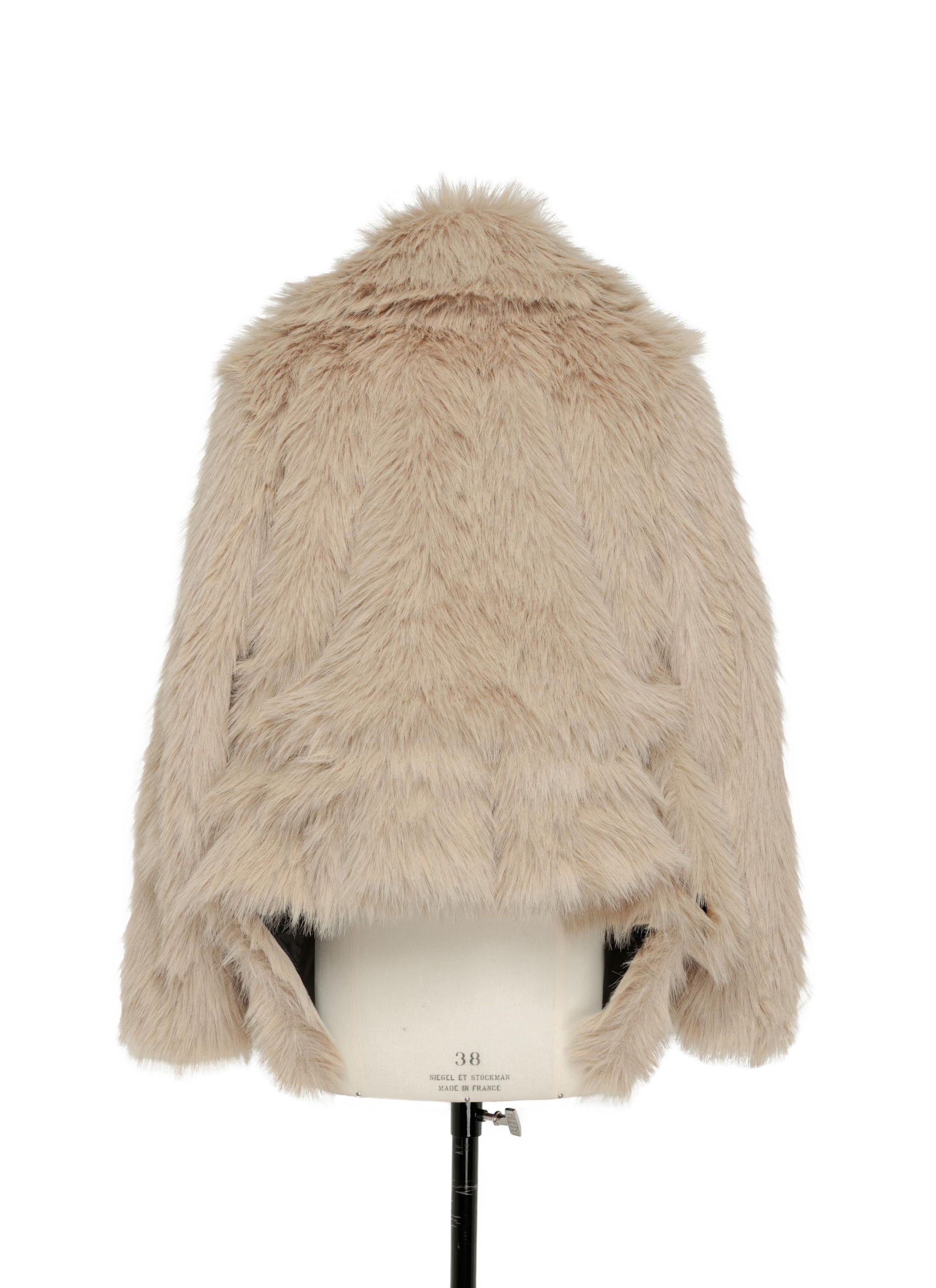 Faux Fur Blouson - 3