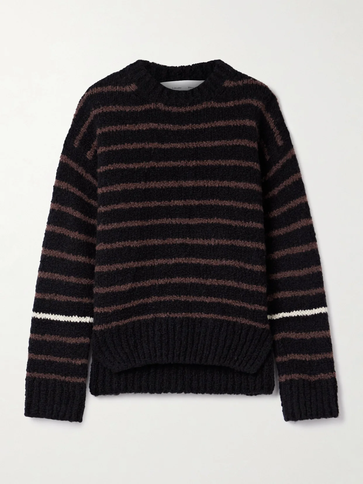 Leonie Striped Wool Sweater - 1