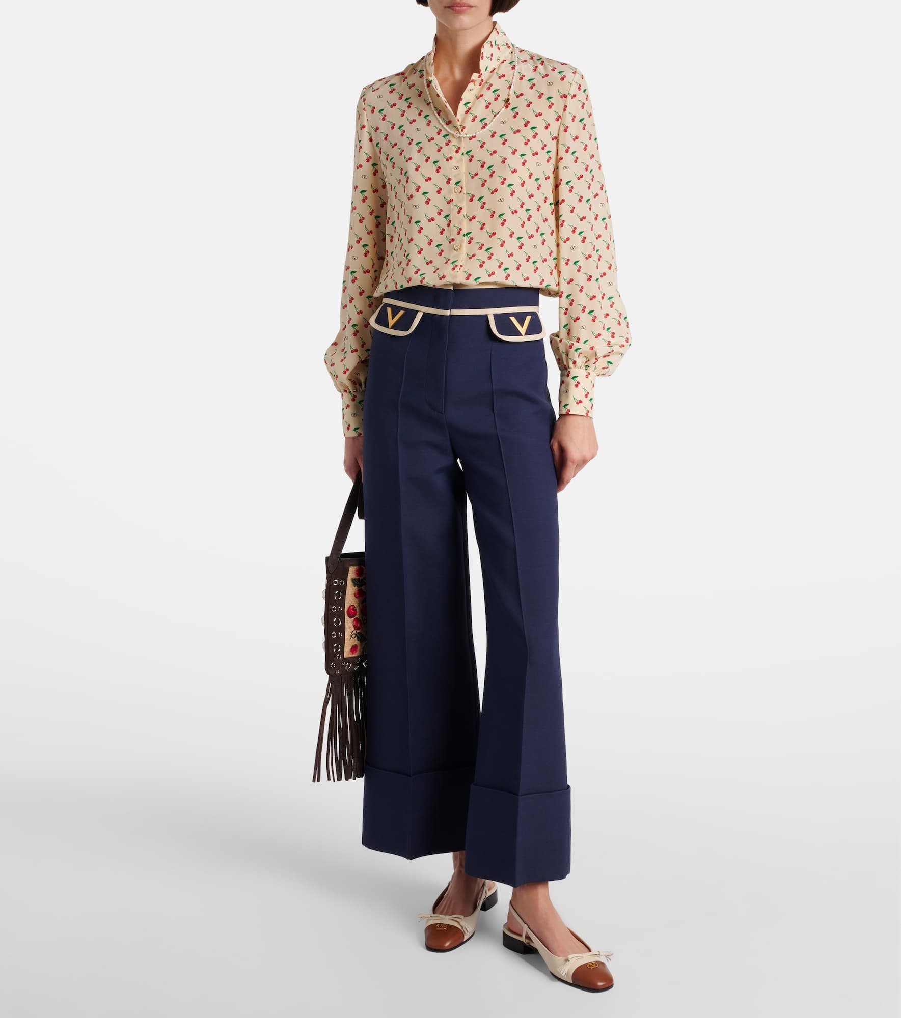 Cady Couture printed silk blouse - 2