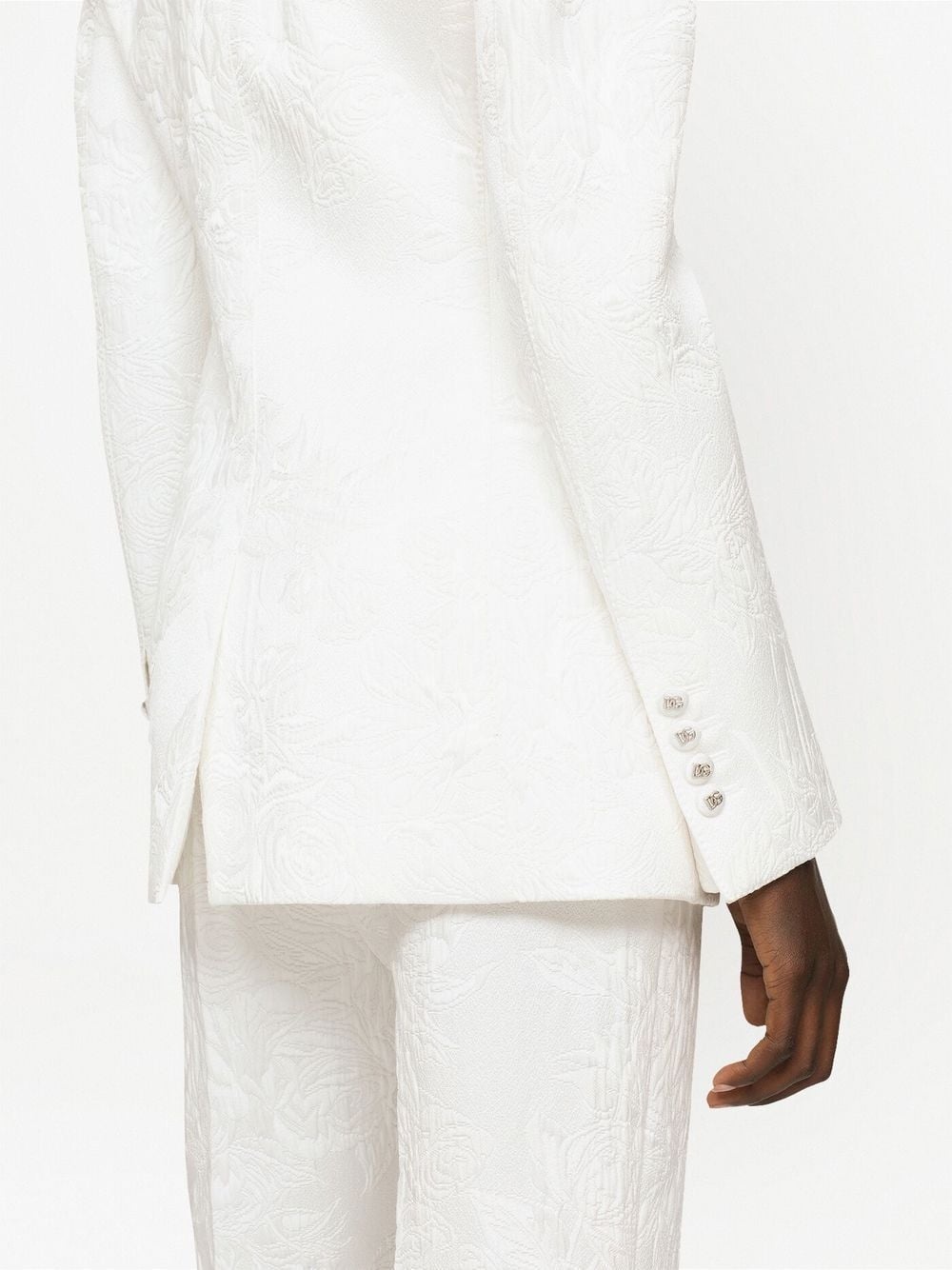 Turlington floral jacquard blazer - 5