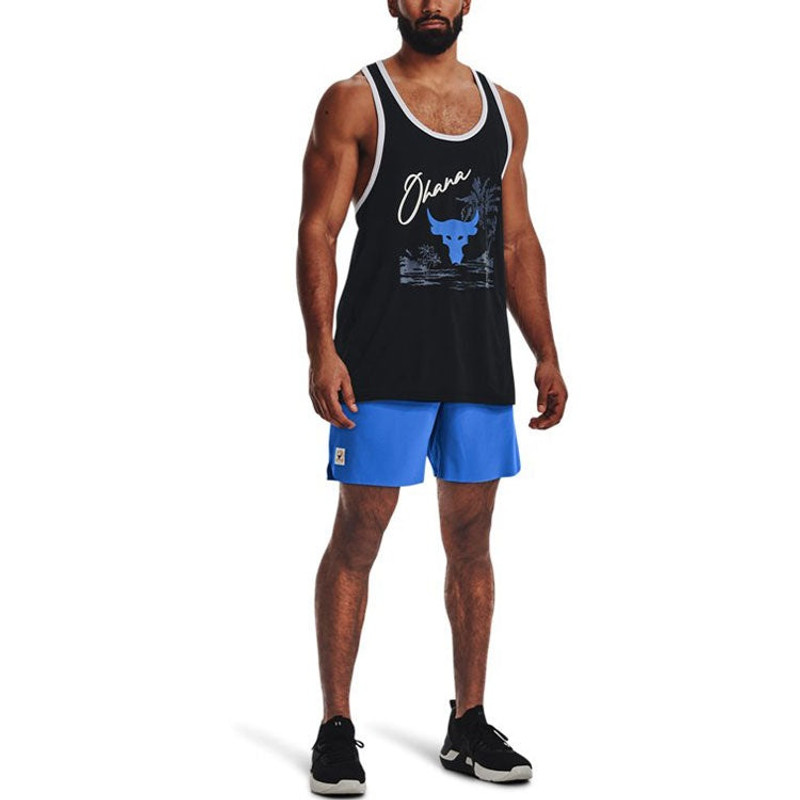 Under Armour Under Armour Project Rock Hybrid Shorts 'Blue' 1370474-464 outlook