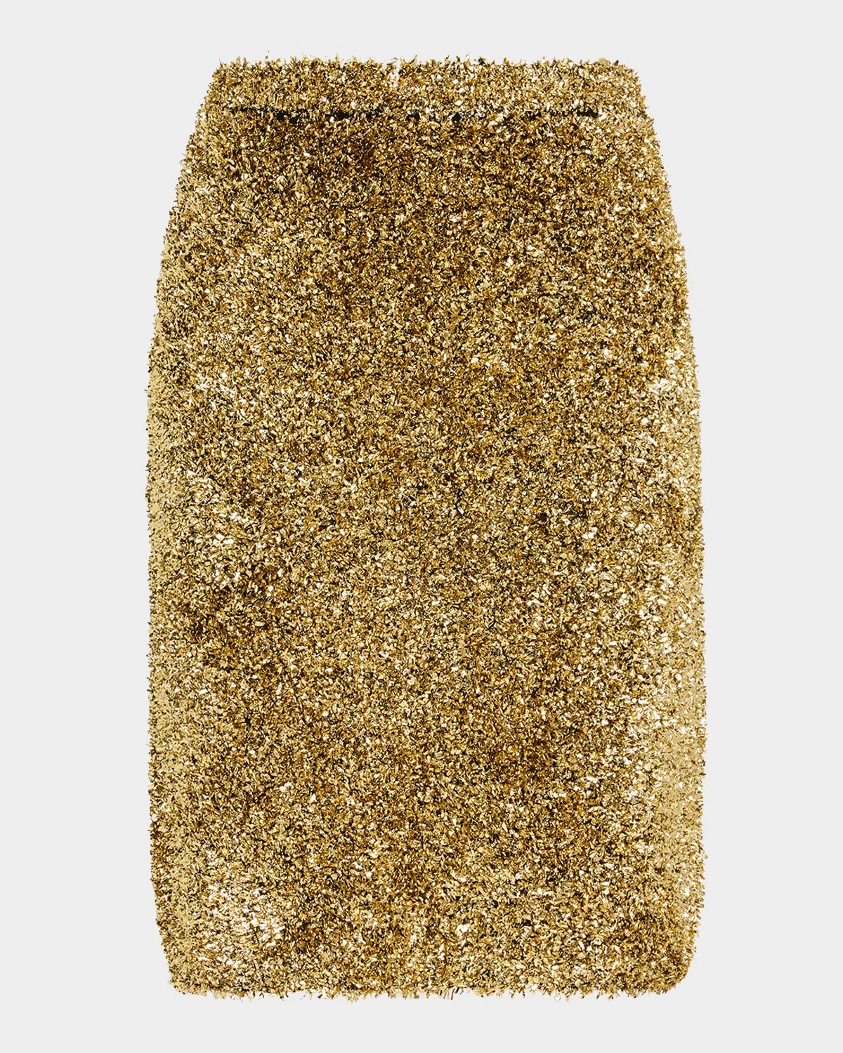 Moro Metallic Textured Pencil Skirt - 1