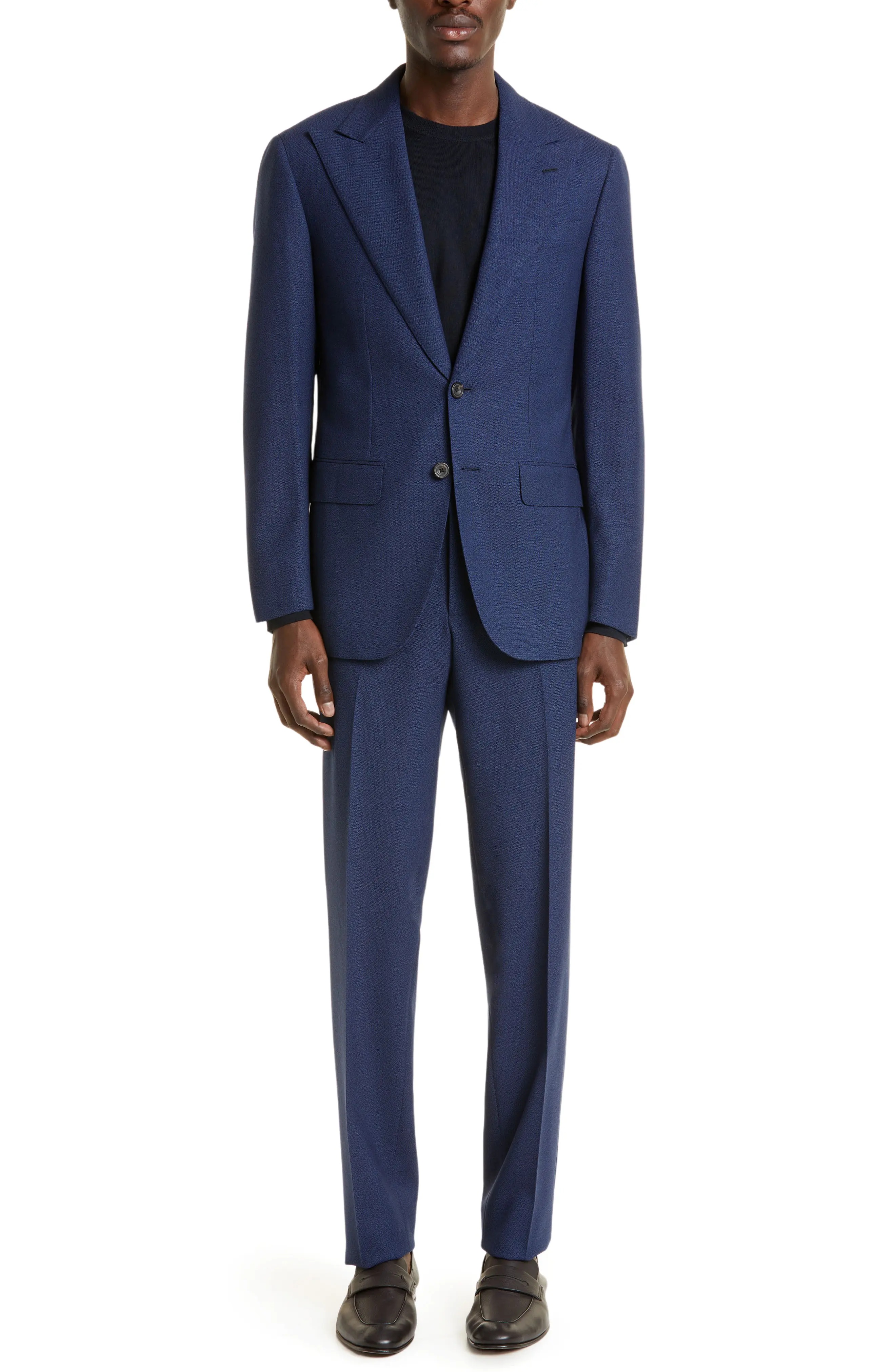 Unstructured Wool Suit - 1