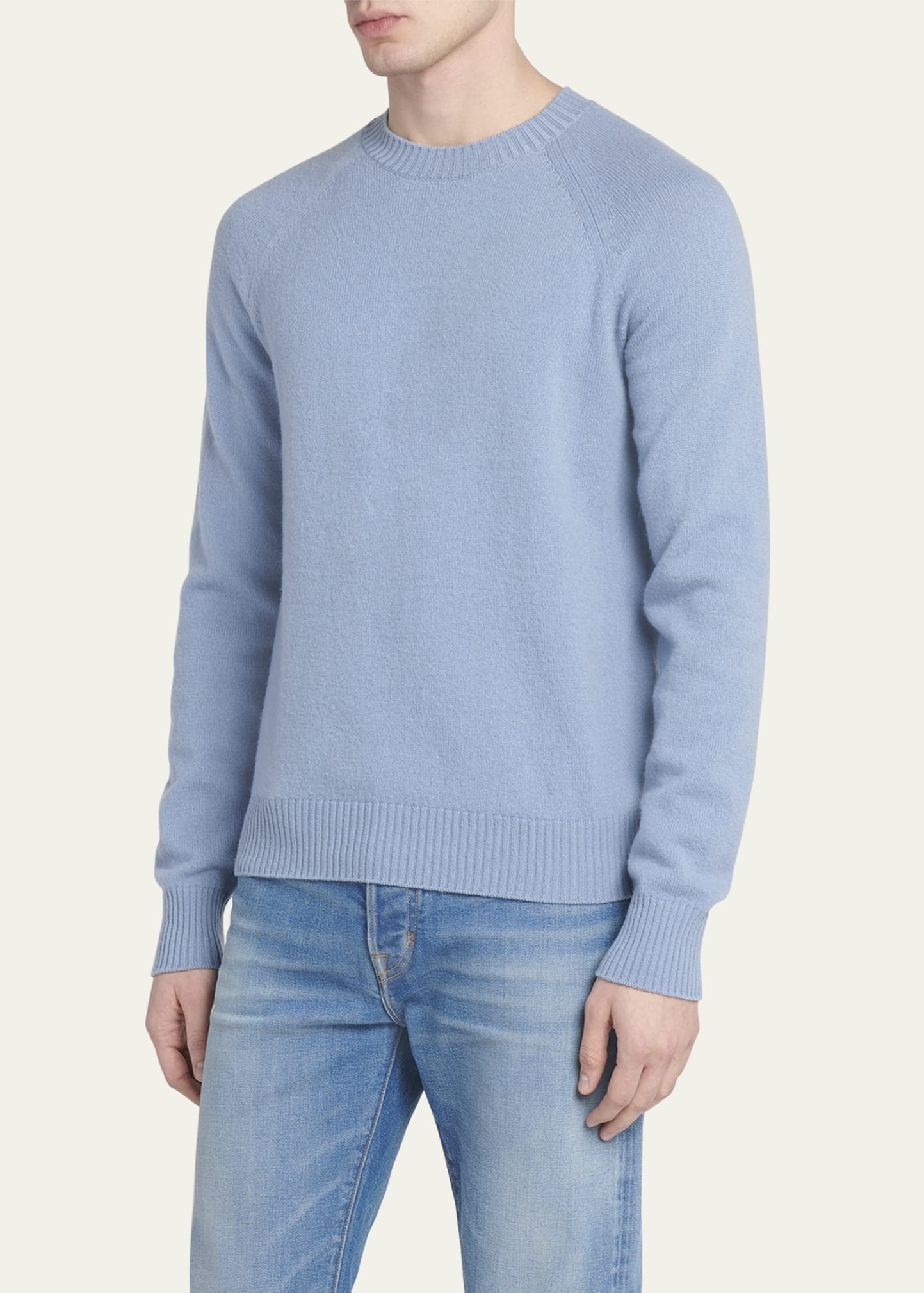Men's Cashmere Wool Pullover - 4