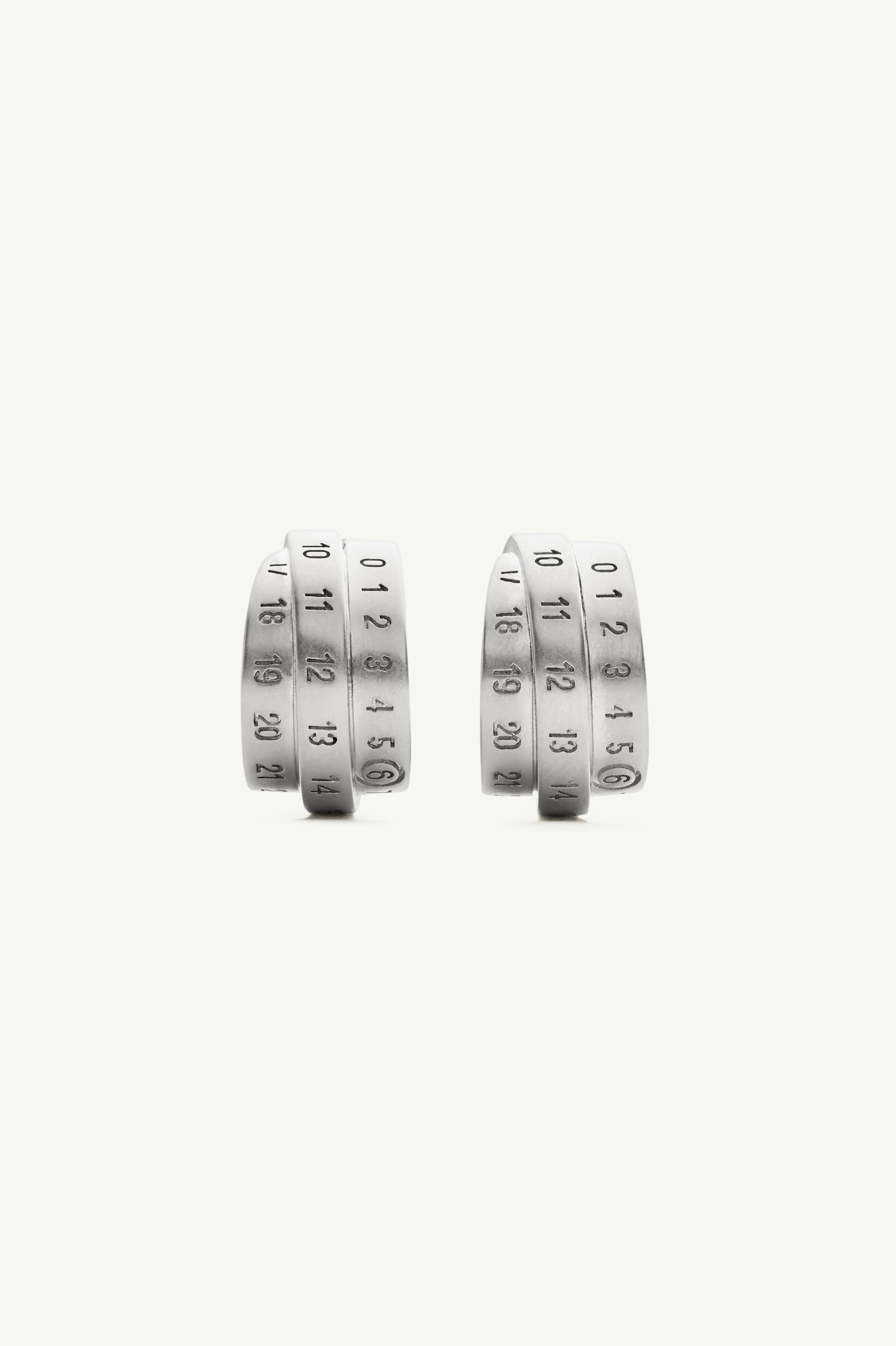 Numeric earrings - 1