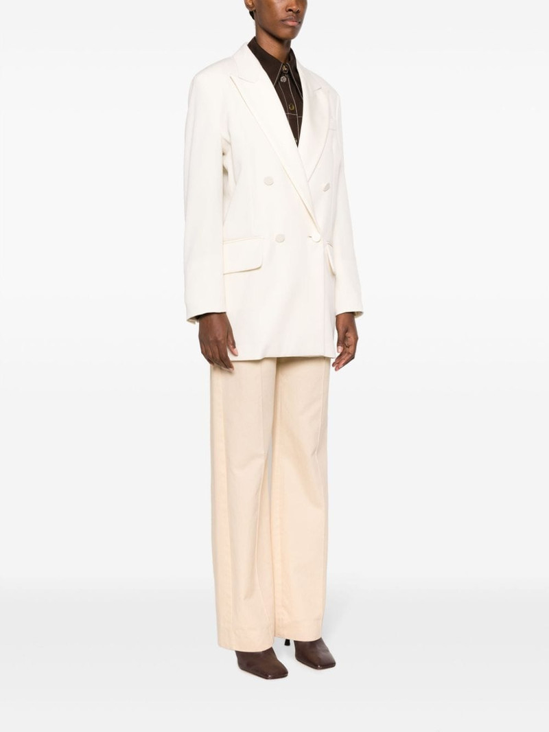 double-breasted virgin wool blazer 3
