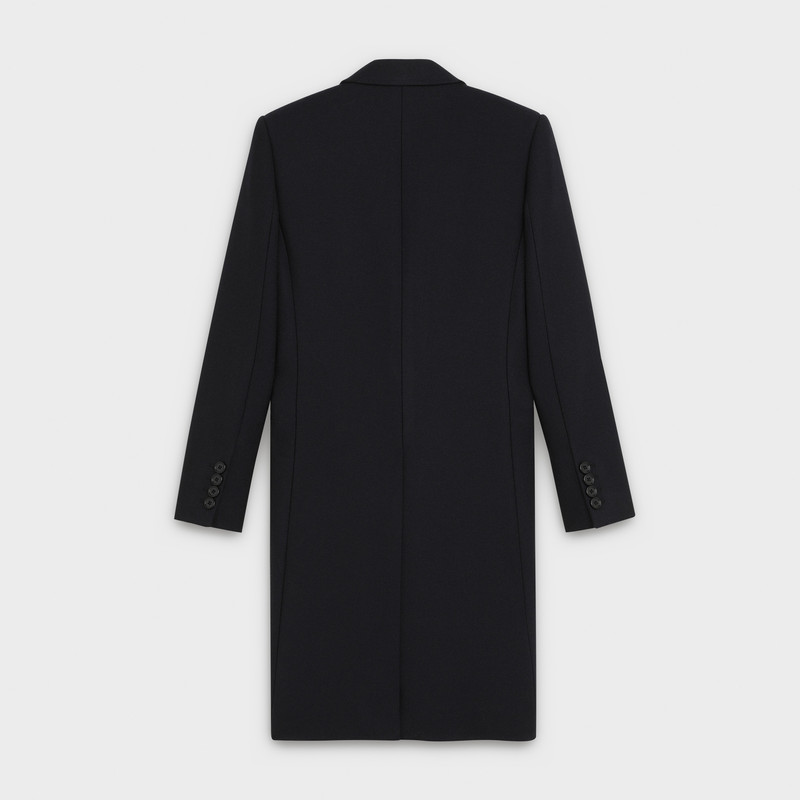 CELINE DOUBLE-BREASTED CHESTERFIELD COAT IN WOOL outlook