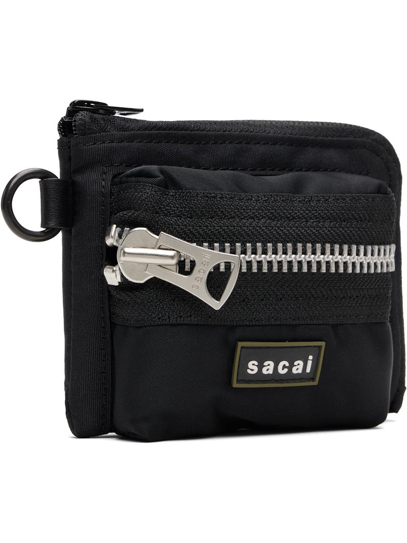 sacai Black Pocket Fragment Pouch outlook