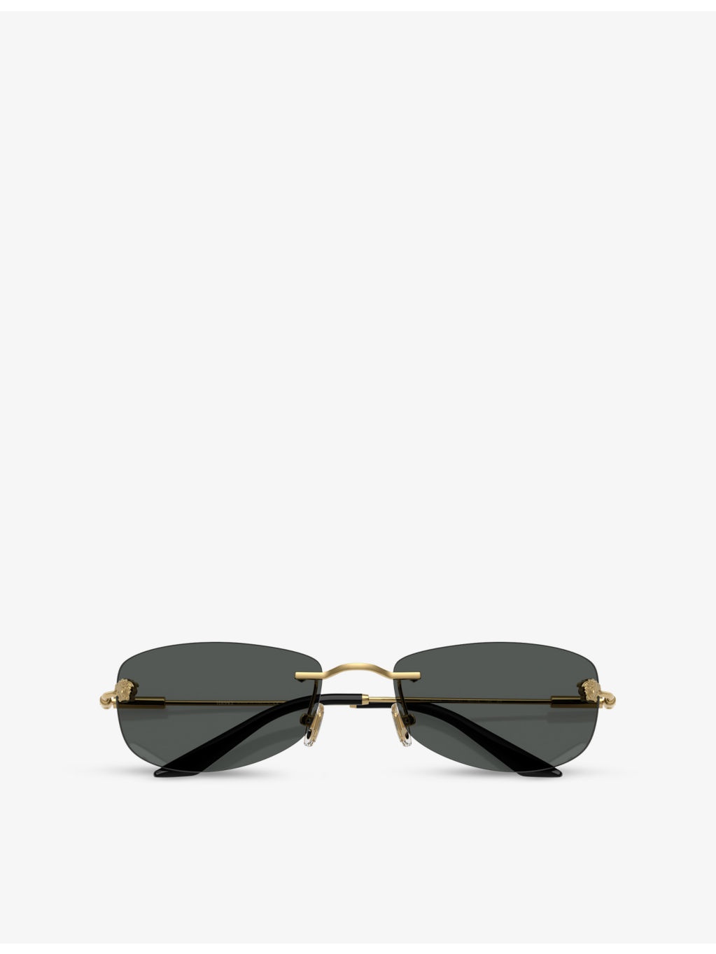 VE2279 Rectangle-Frame Metal Sunglasses - 5