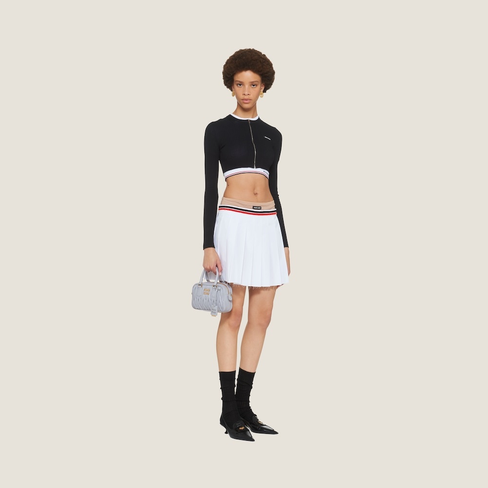Matelassé nappa leather top-handle bag - 5