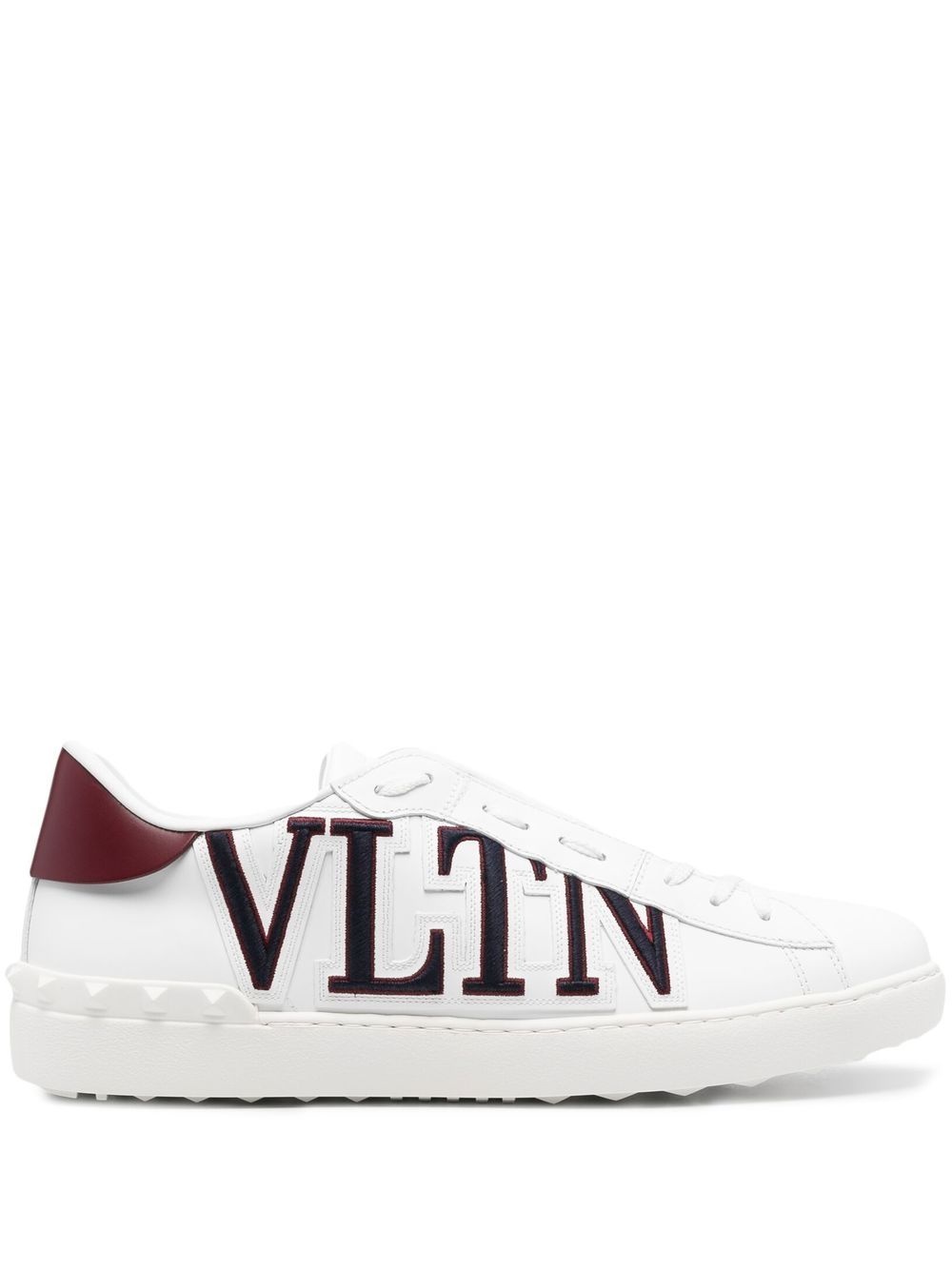 VLTN leather low-top sneakers - 1