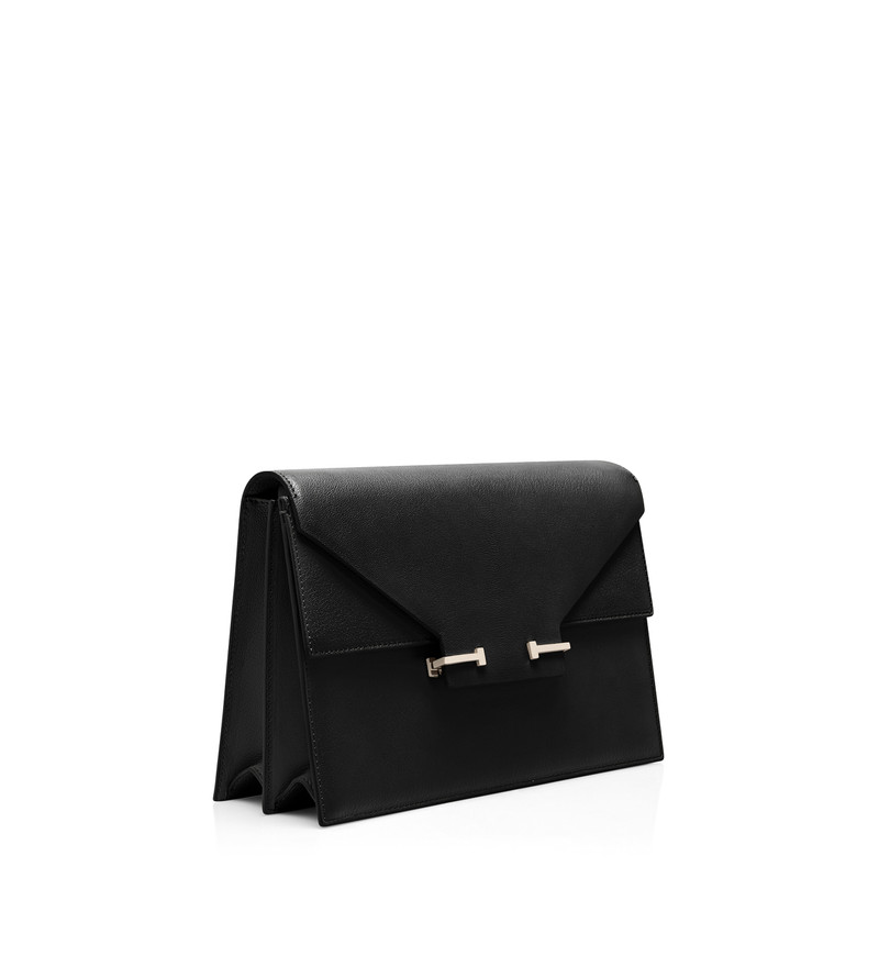 TOM FORD SUPPLE GRAIN LEATHER AUBE SHOULDER BAG outlook