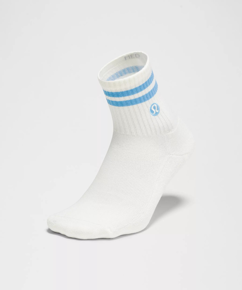 Unisex Daily Essential Quarter Socks *Stripe 3