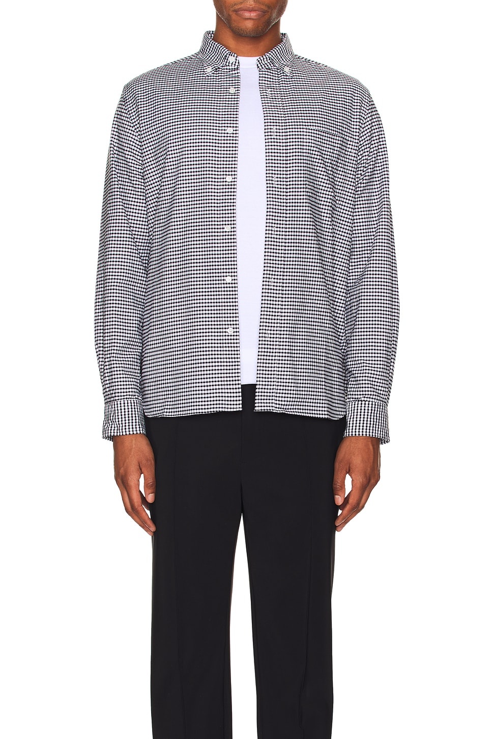 B.D Gingham Check Oxford - 4