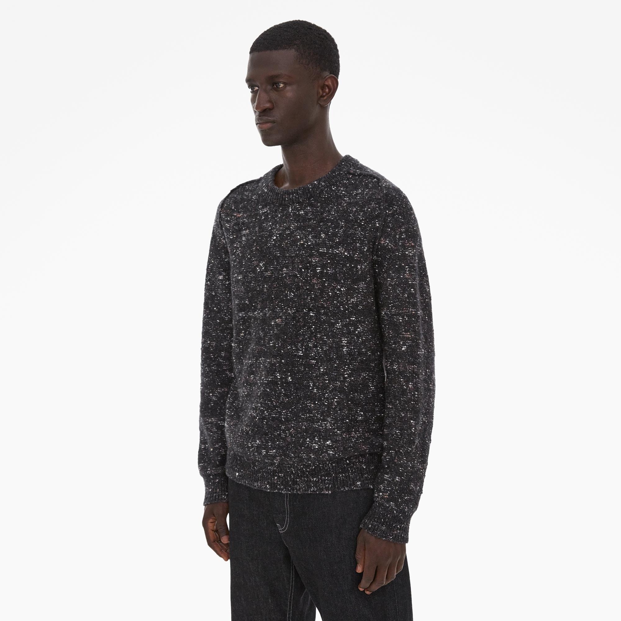 DONEGAL SILK-WOOL SWEATER - 5