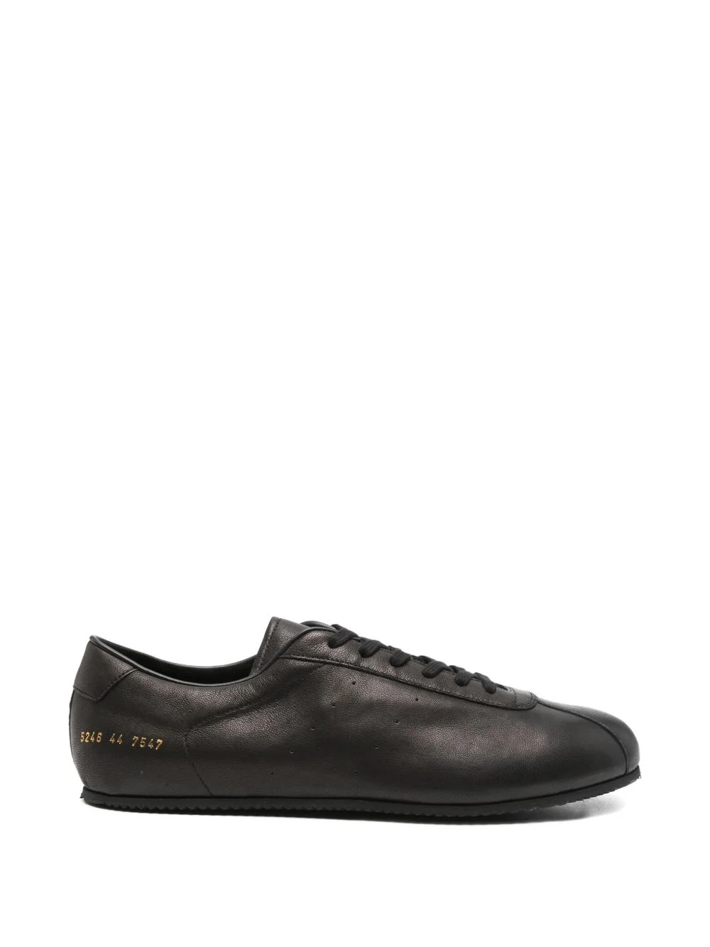 Driving perforated lace-up sneakers - 1