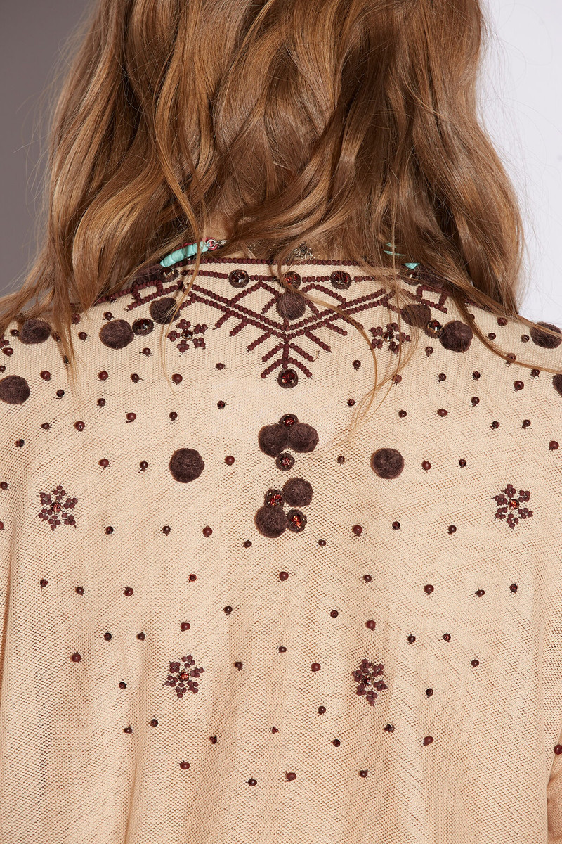 EMBROIDERED FOLK TRIM DRESS 7