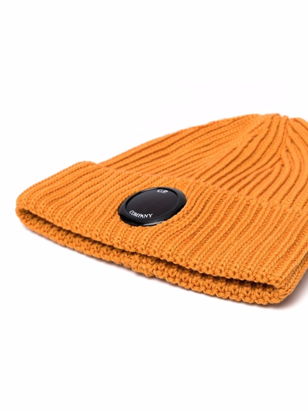 logo-patch ribbed-knit beanie - 2