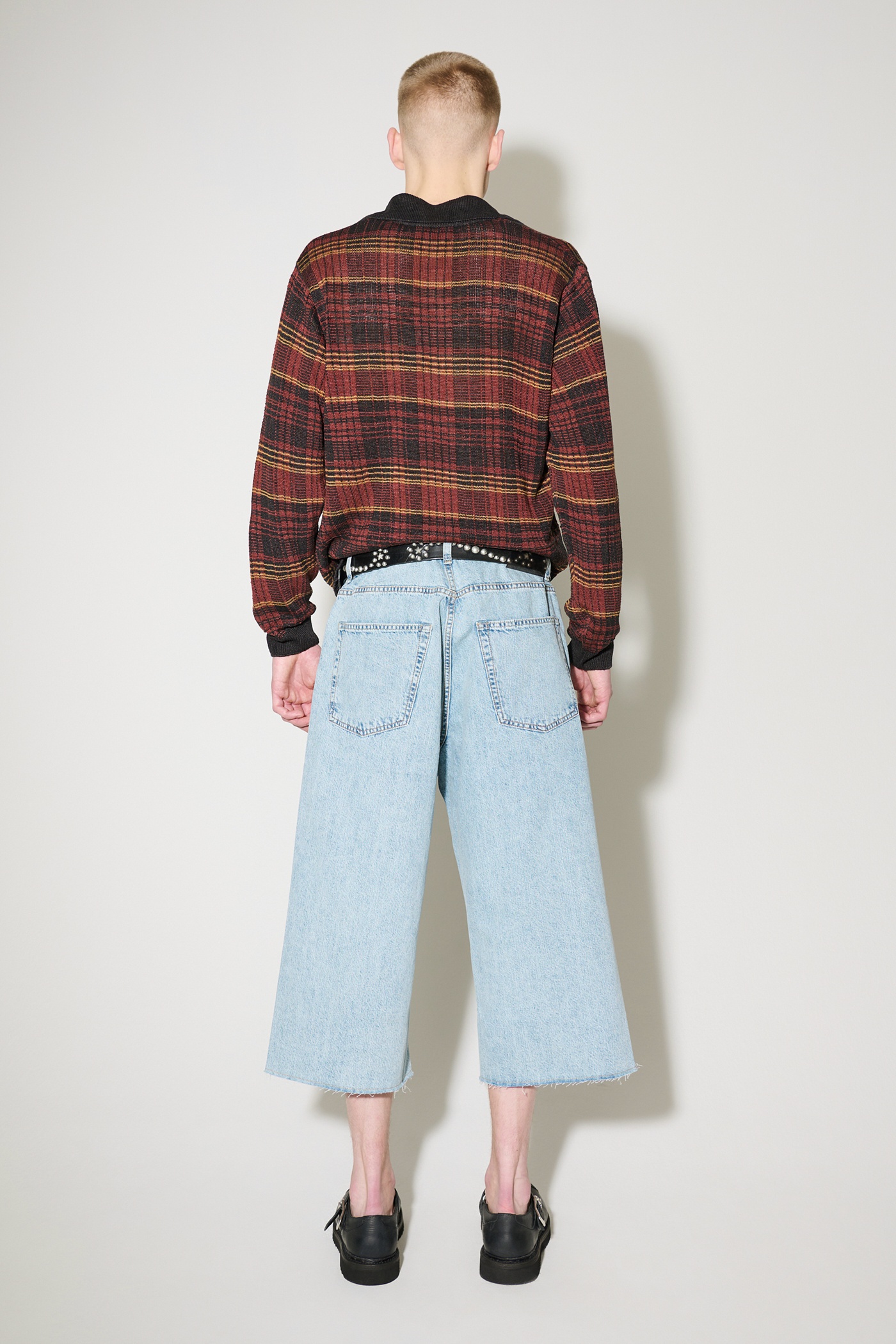 Capri Cut Rider Wash Denim - 4