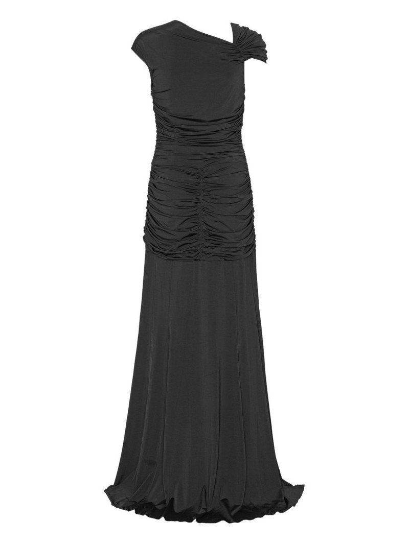 asymmetric maxi dress 1