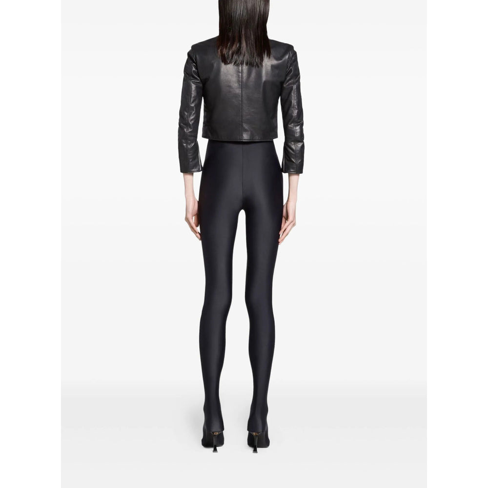Balenciaga Black Jackets - Leather Jackets Women - 4