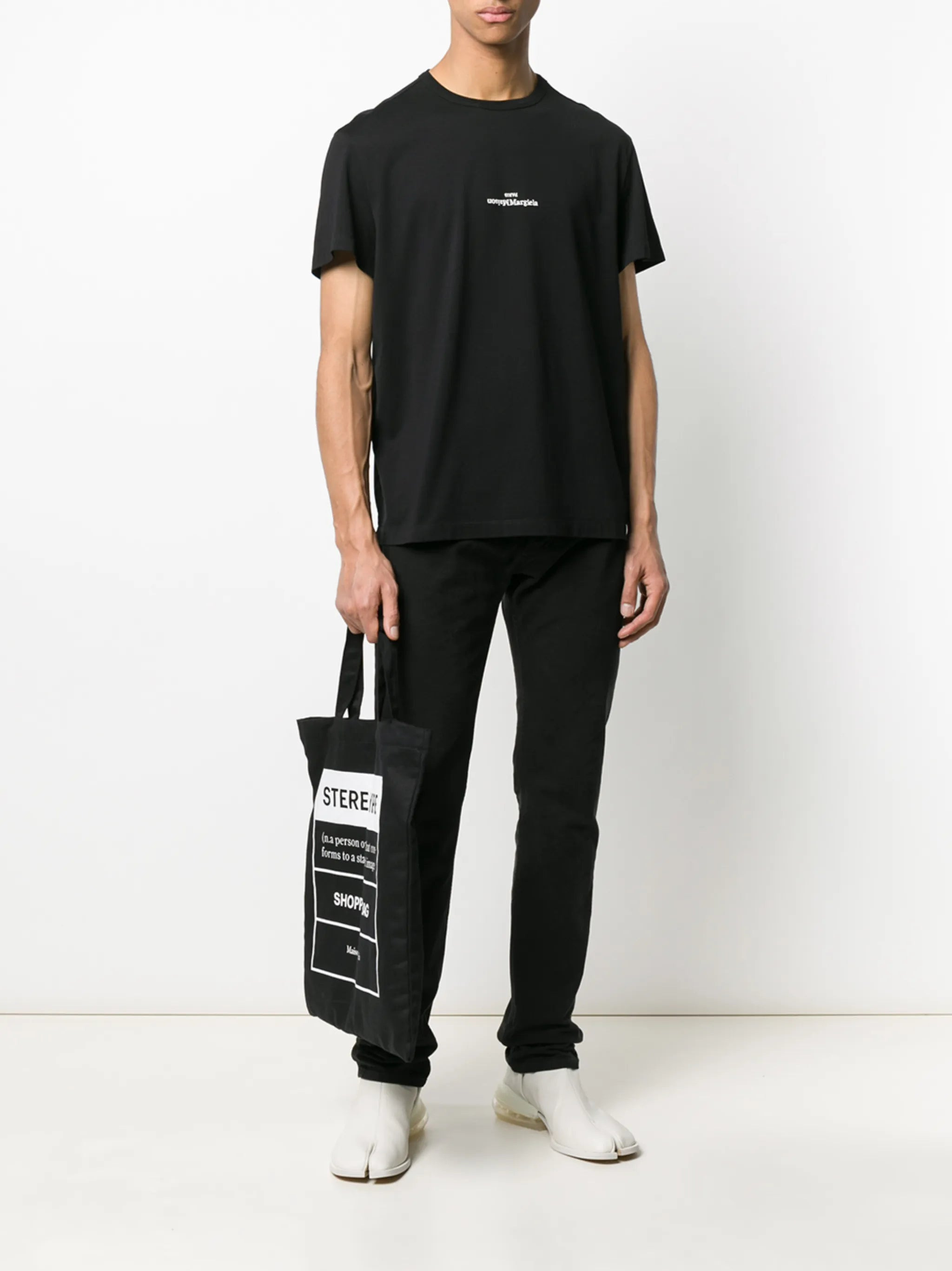 Distorted-logo Cotton T-shirt - 2