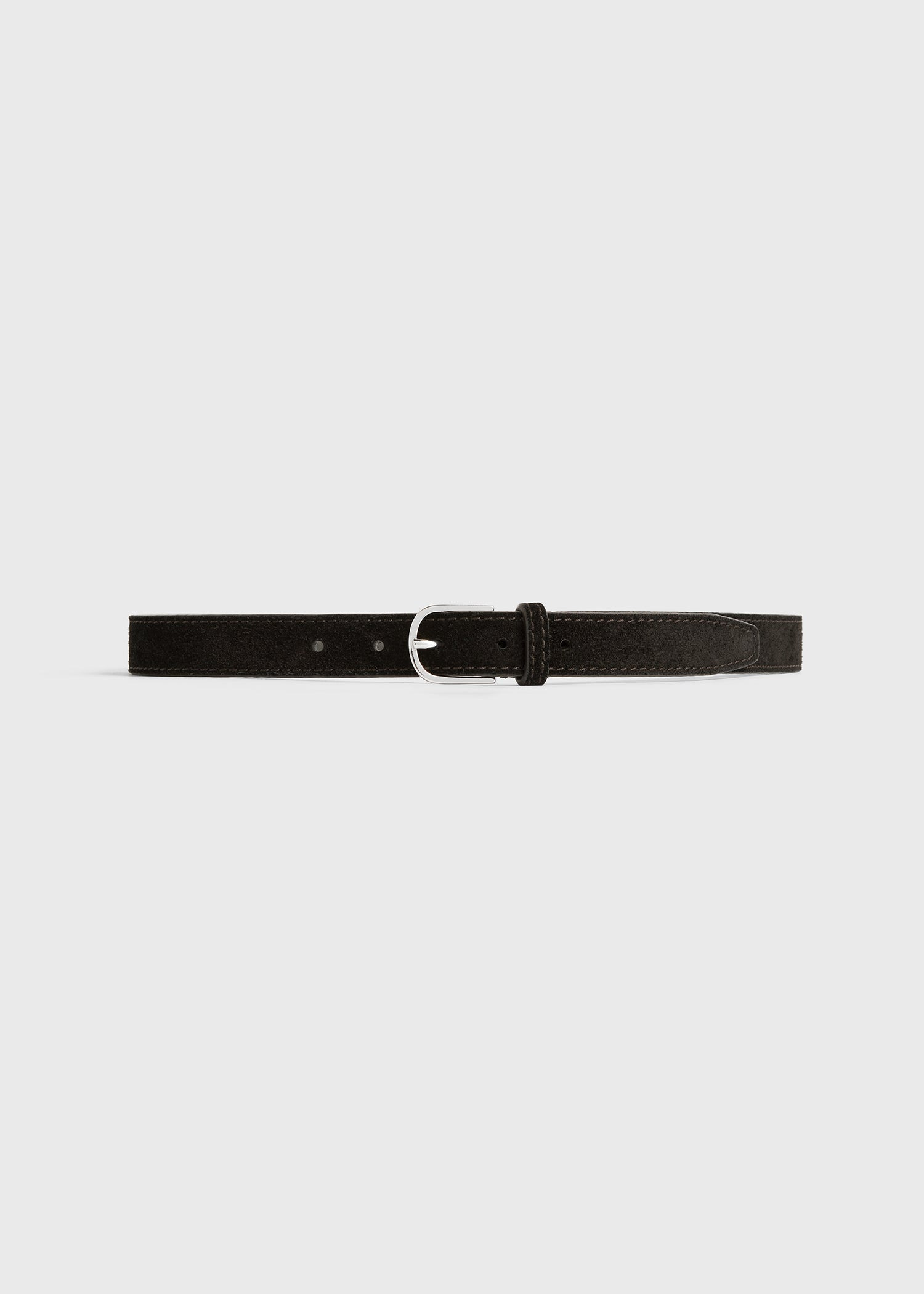 Slim trouser belt espresso - 1