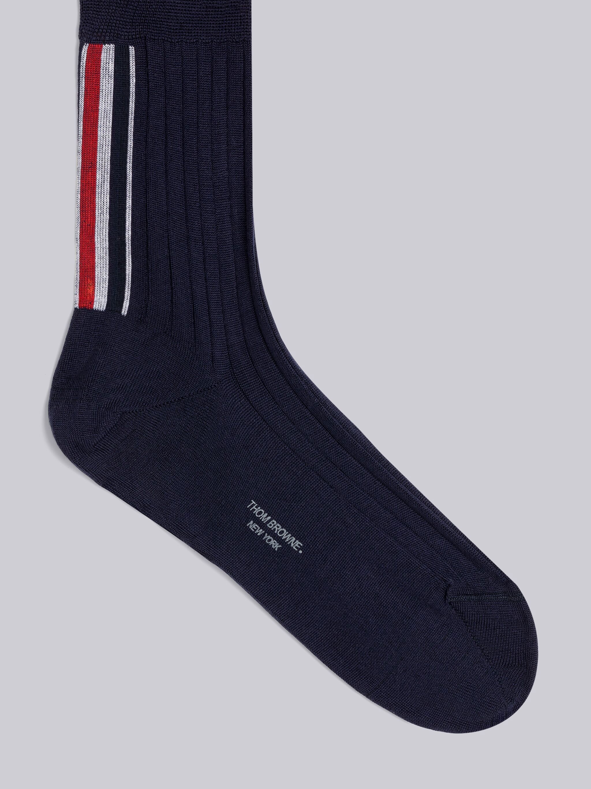 RWB stripe mid-calf socks - 2