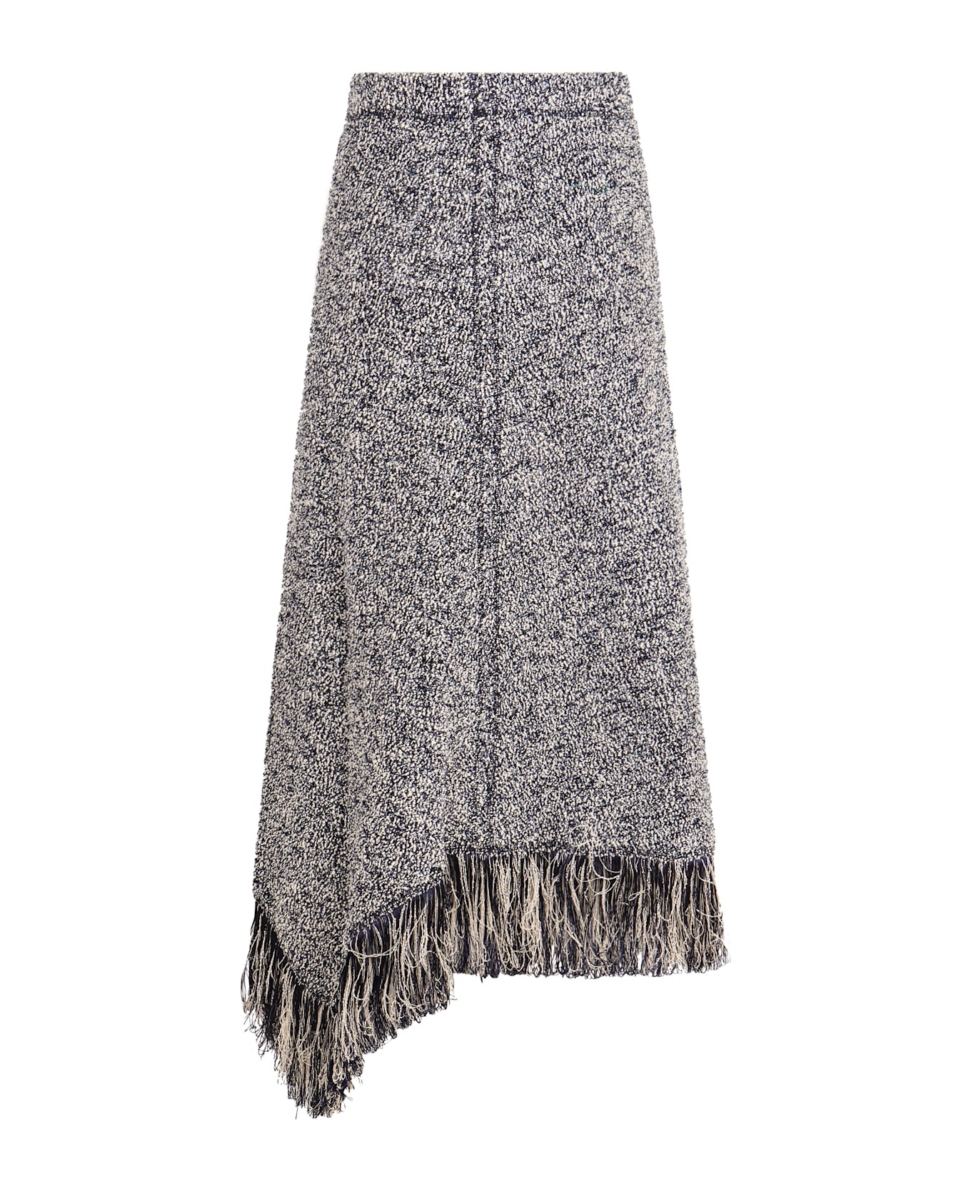Fringed Wrap Skirt - 2