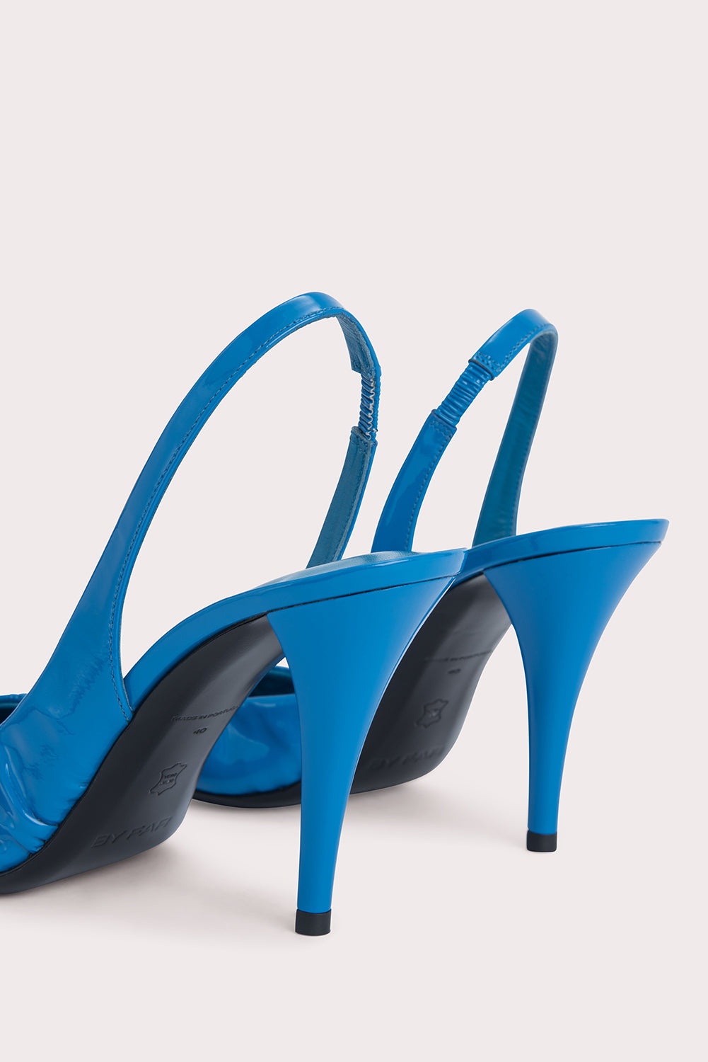 RIDGE CERULEAN PATENT LEATHER - 4