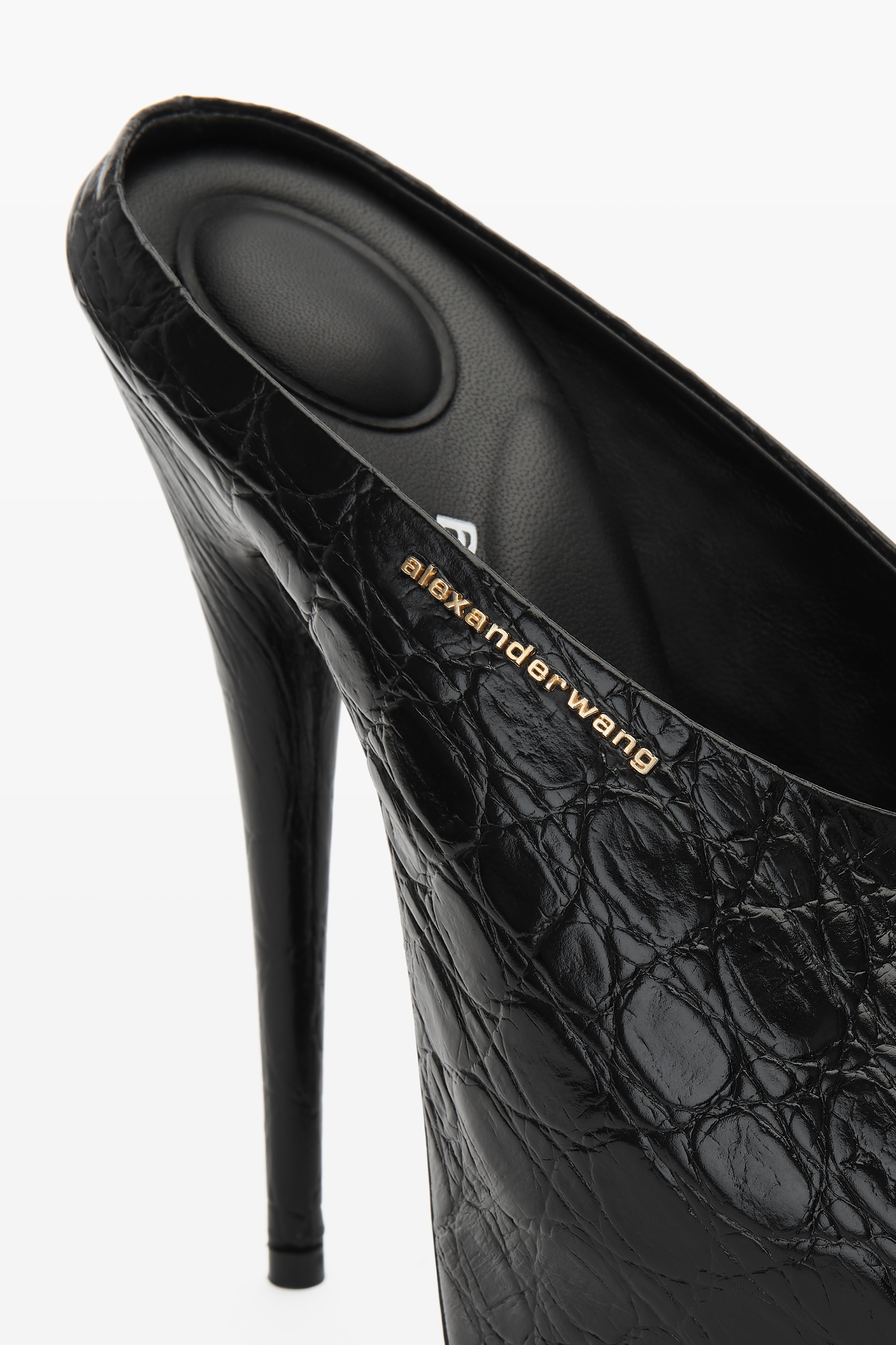 DESTINY 150 SANDAL IN CROC EMBOSSED COW LEATHER - 3