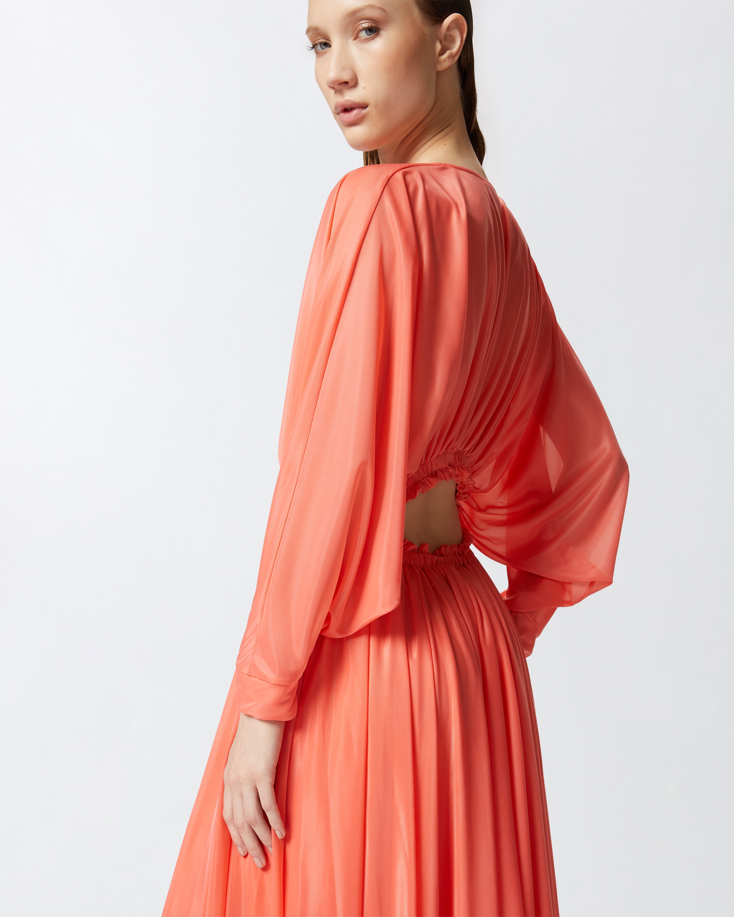 SPECIAL-OCCASION DRESS WITH NECKLINE AND OPEN DETAIL AT THE BACK - 5