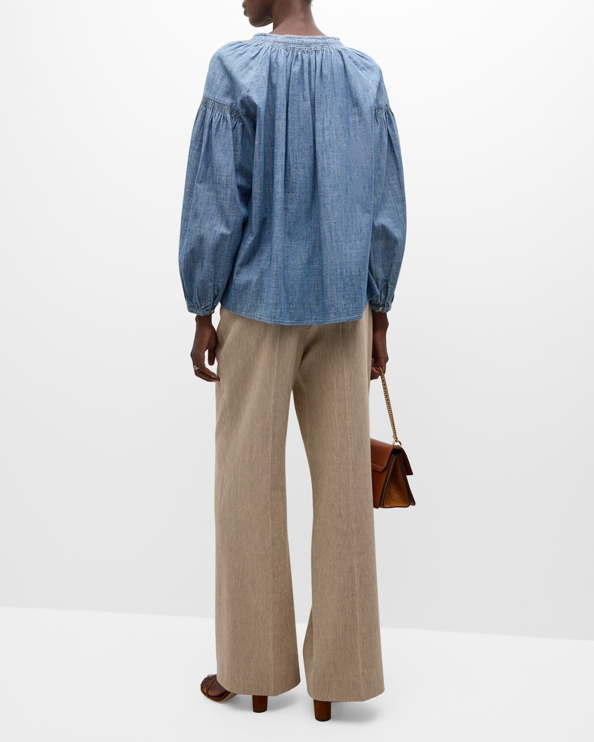 Nipoa Cotton Chambray Shirt - 4