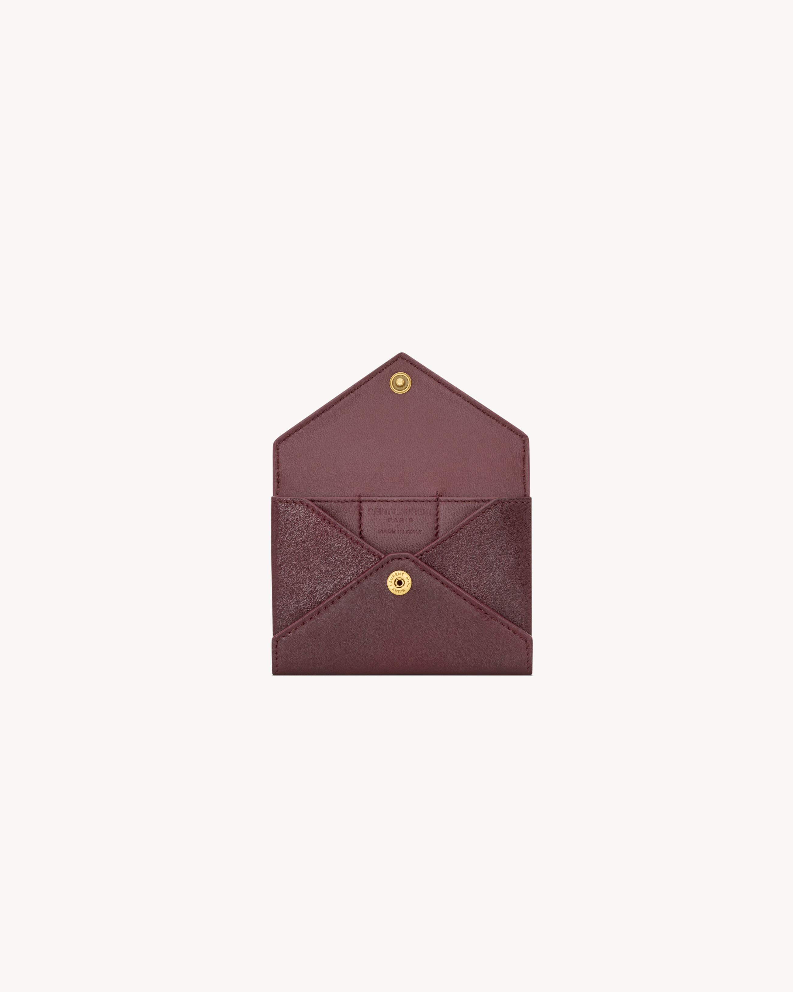 LETTER WALLET IN LEATHER - 4