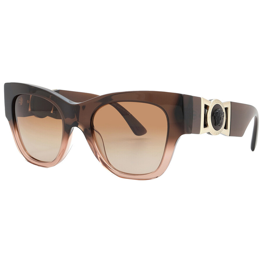 Versace Brown Gradient Cat Eye Ladies Sunglasses VE4415U 533213 52 - 3