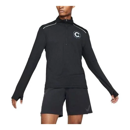 Nike Athleisure Casual Sports Running Gym Long Sleeves Jacket Black CK0763-010 - 1