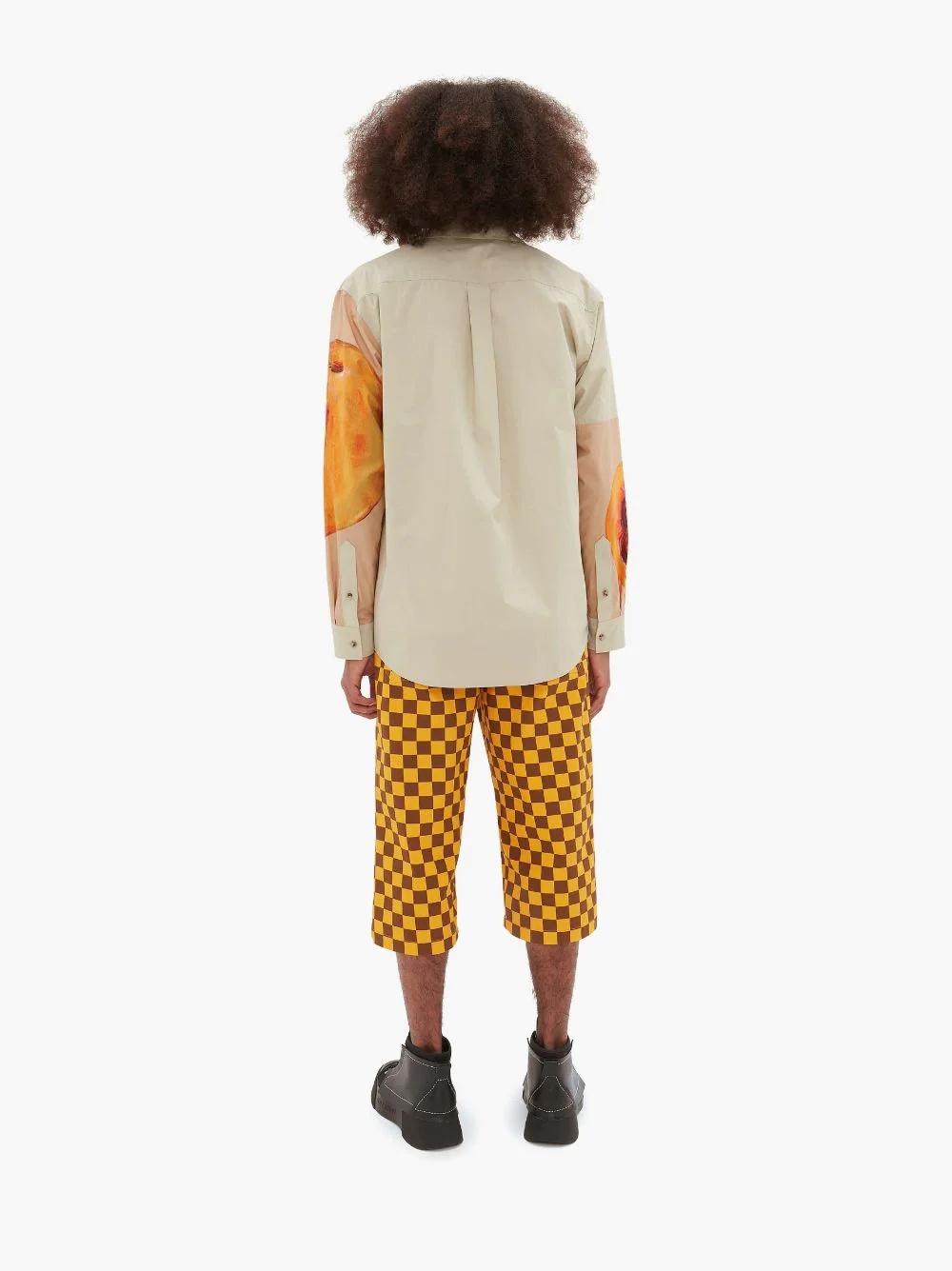 VEGGIE FRUIT RELAXED ANCHOR APPLIQUE SHIRT - 4