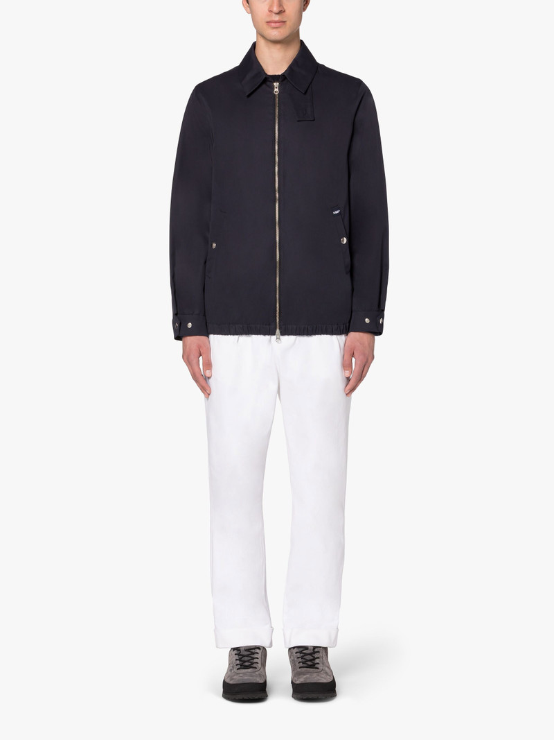 Mackintosh EMMANUEL NAVY GABARDINE COTTON JACKET outlook